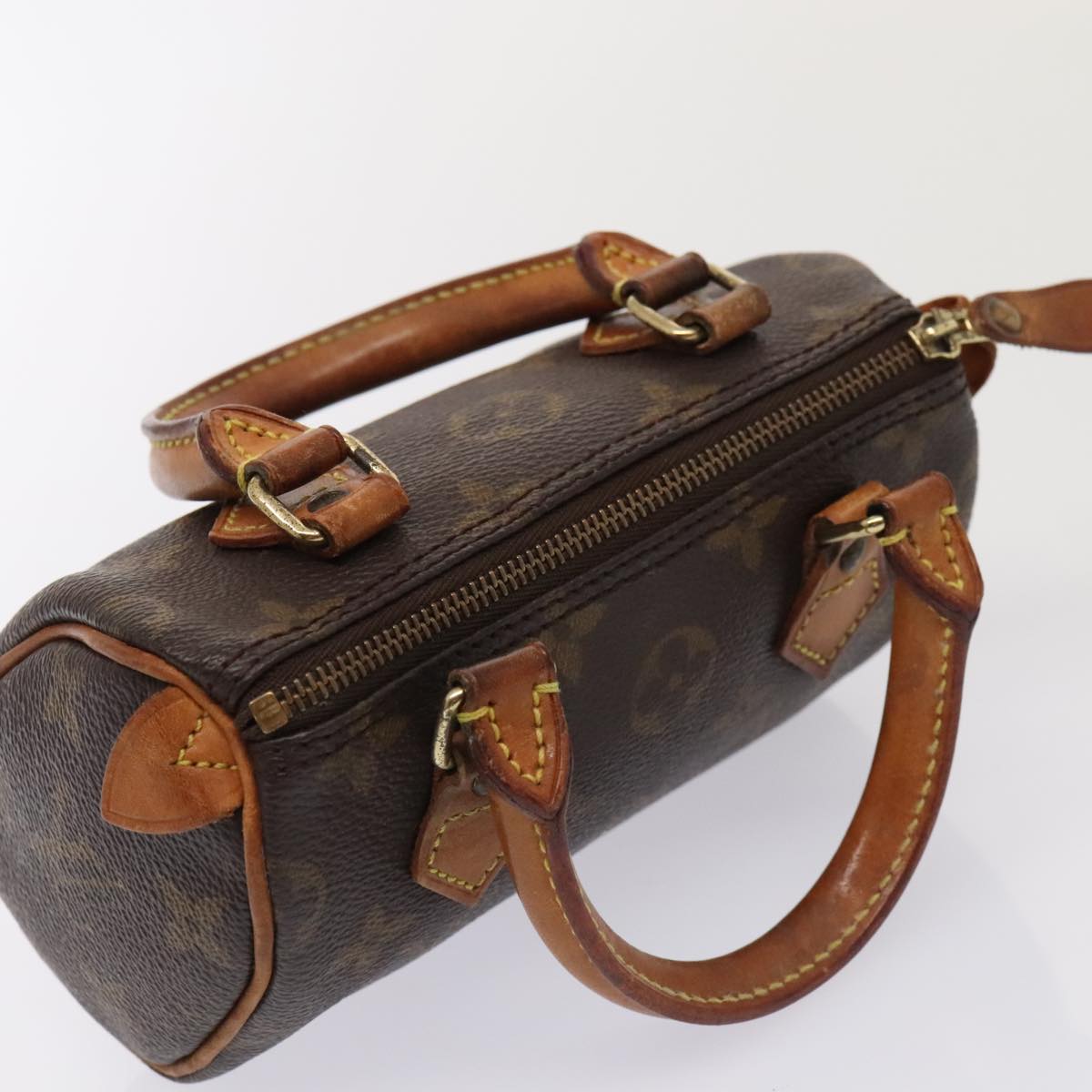 LOUIS VUITTON Monogram Mini Speedy Hand Bag M41534 LV 89532