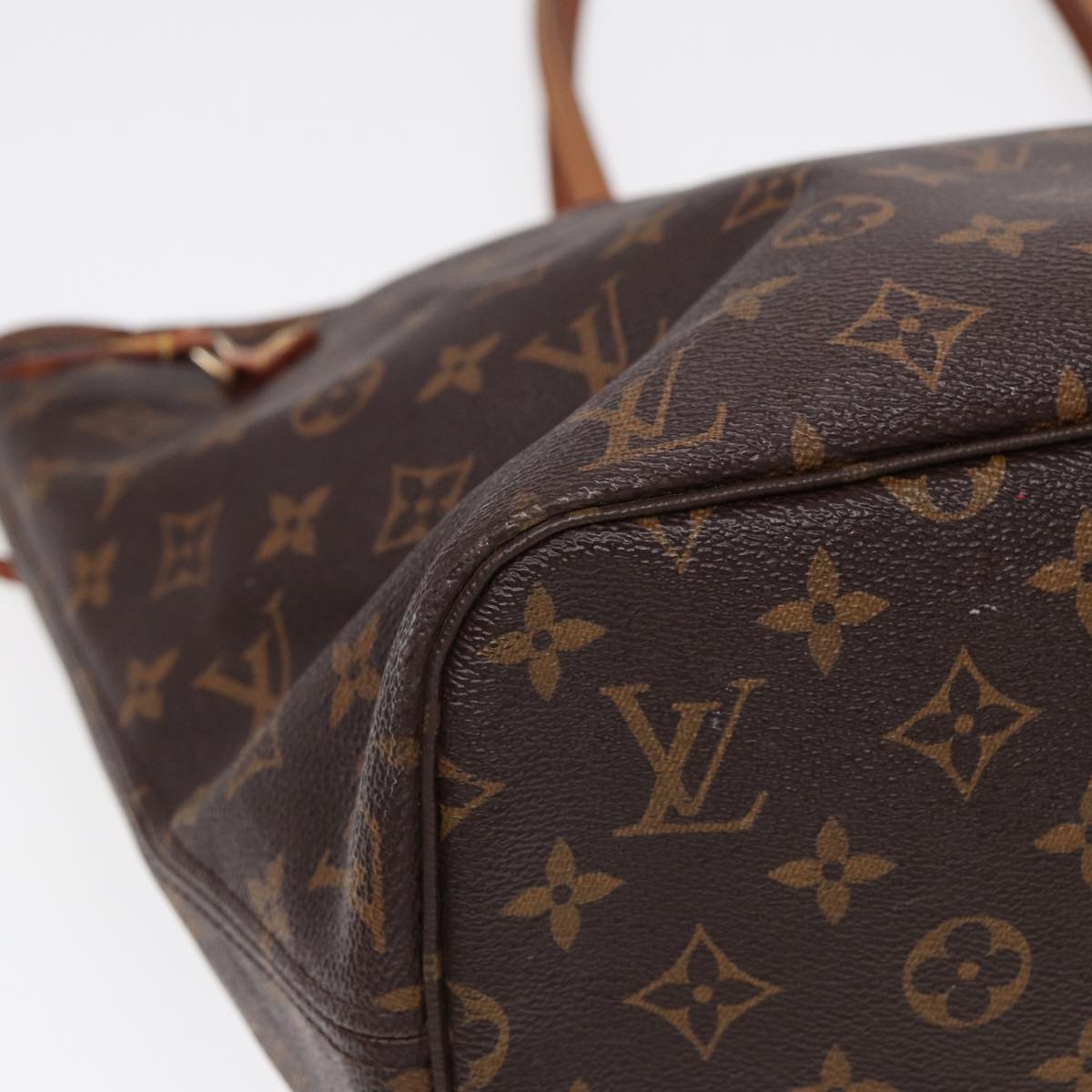 LOUIS VUITTON Monogram Neverfull MM Tote Bag M40156 LV 89533