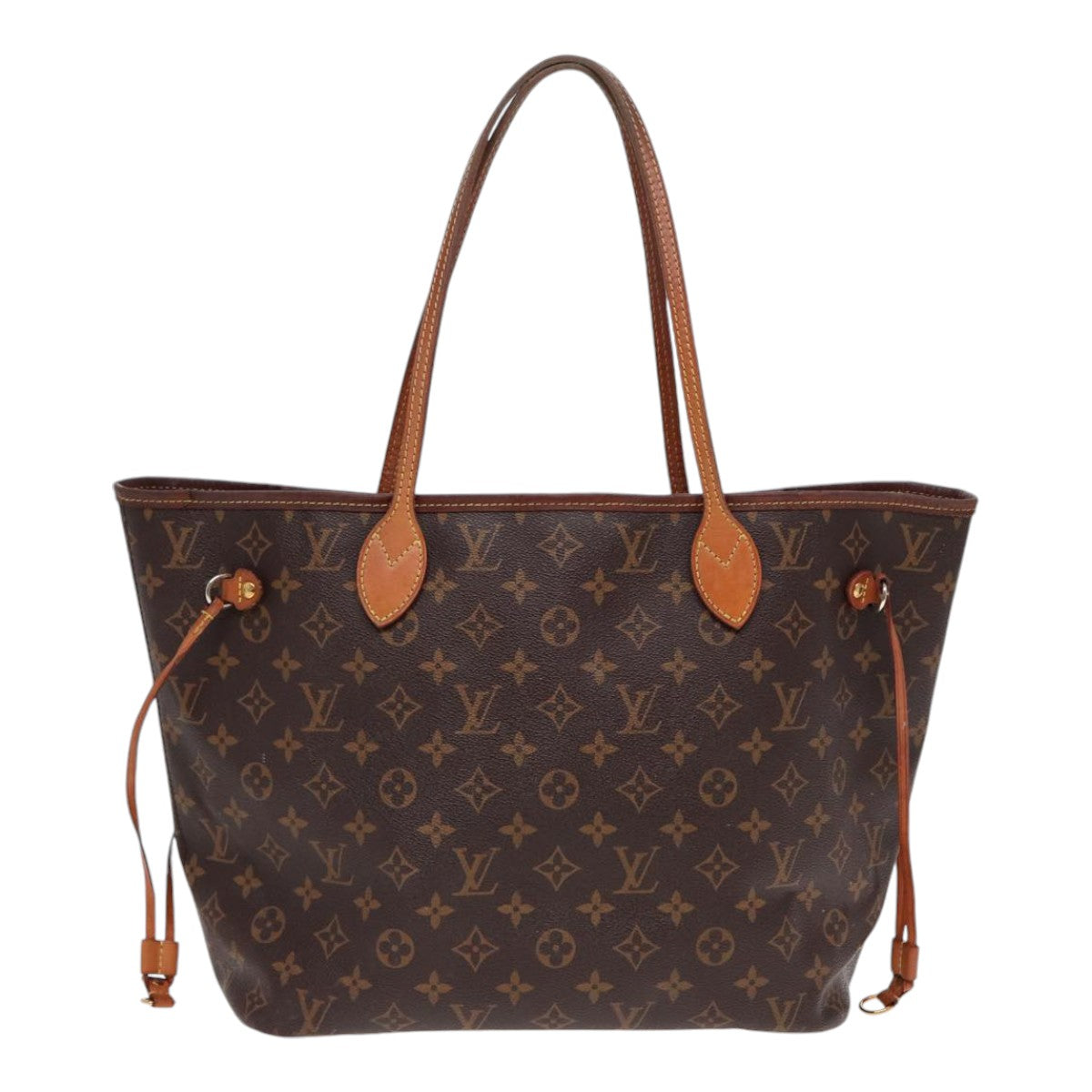 LOUIS VUITTON Monogram Neverfull MM Tote Bag M40156 LV 89533