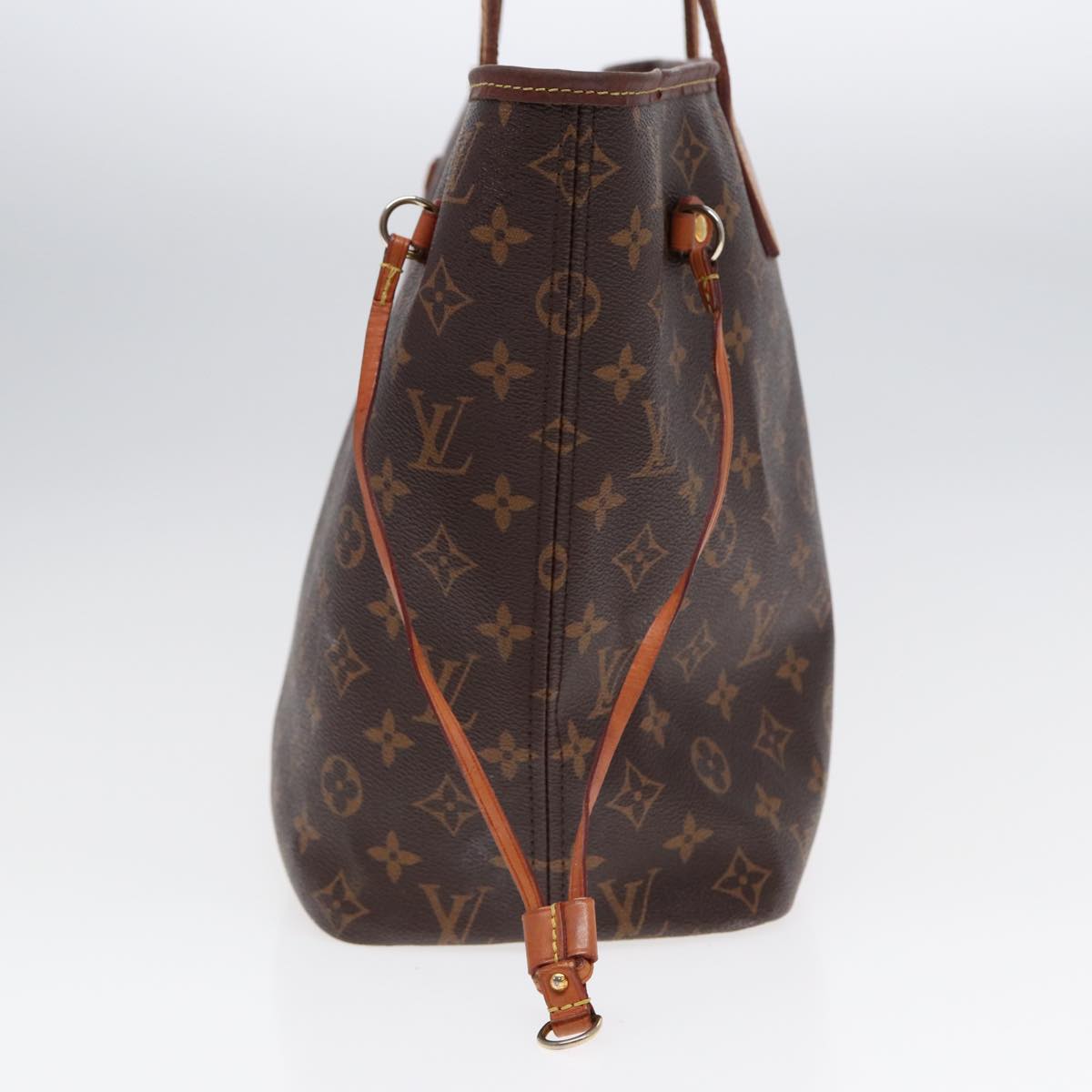 LOUIS VUITTON Monogram Neverfull MM Tote Bag M40156 LV 89533