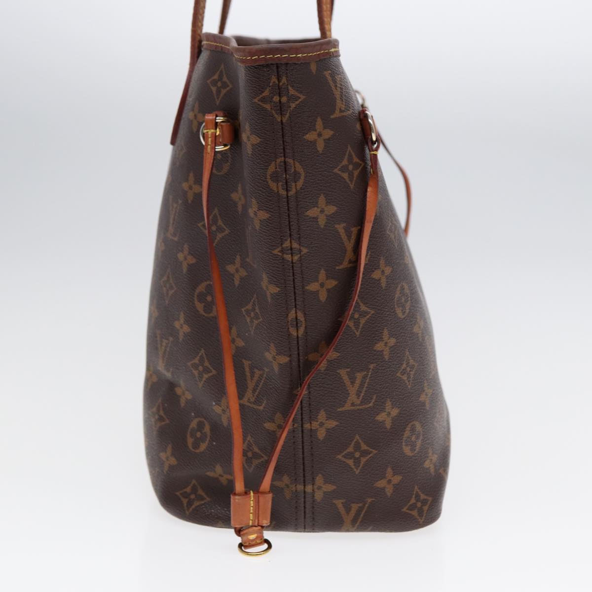 LOUIS VUITTON Monogram Neverfull MM Tote Bag M40156 LV 89533