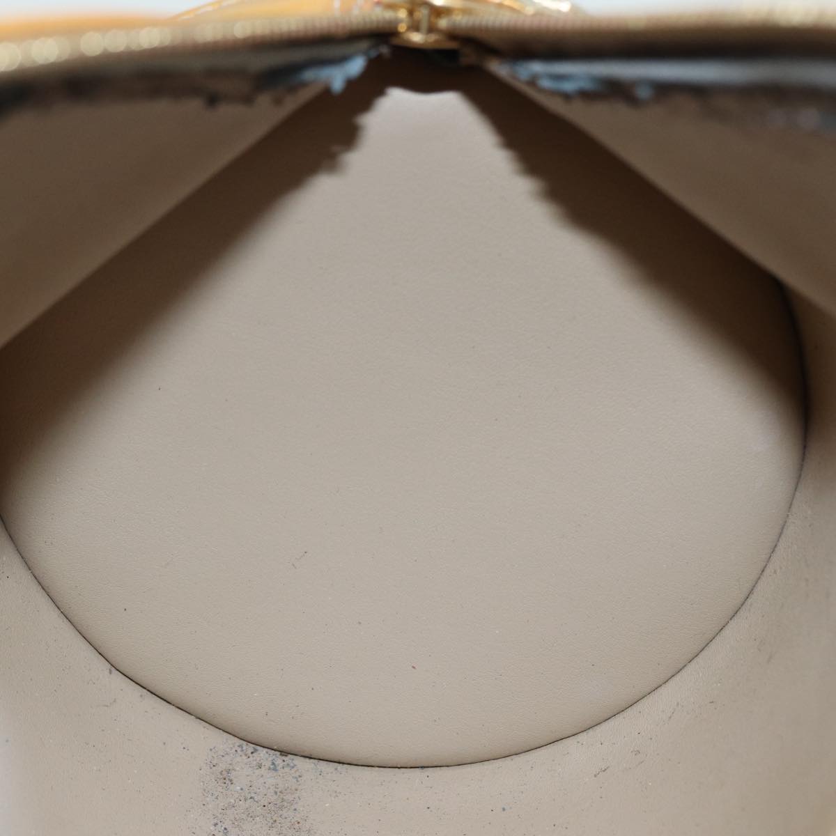 LOUIS VUITTON Monogram Vernis Bedford Hand Bag Beige M91006 LV 89536