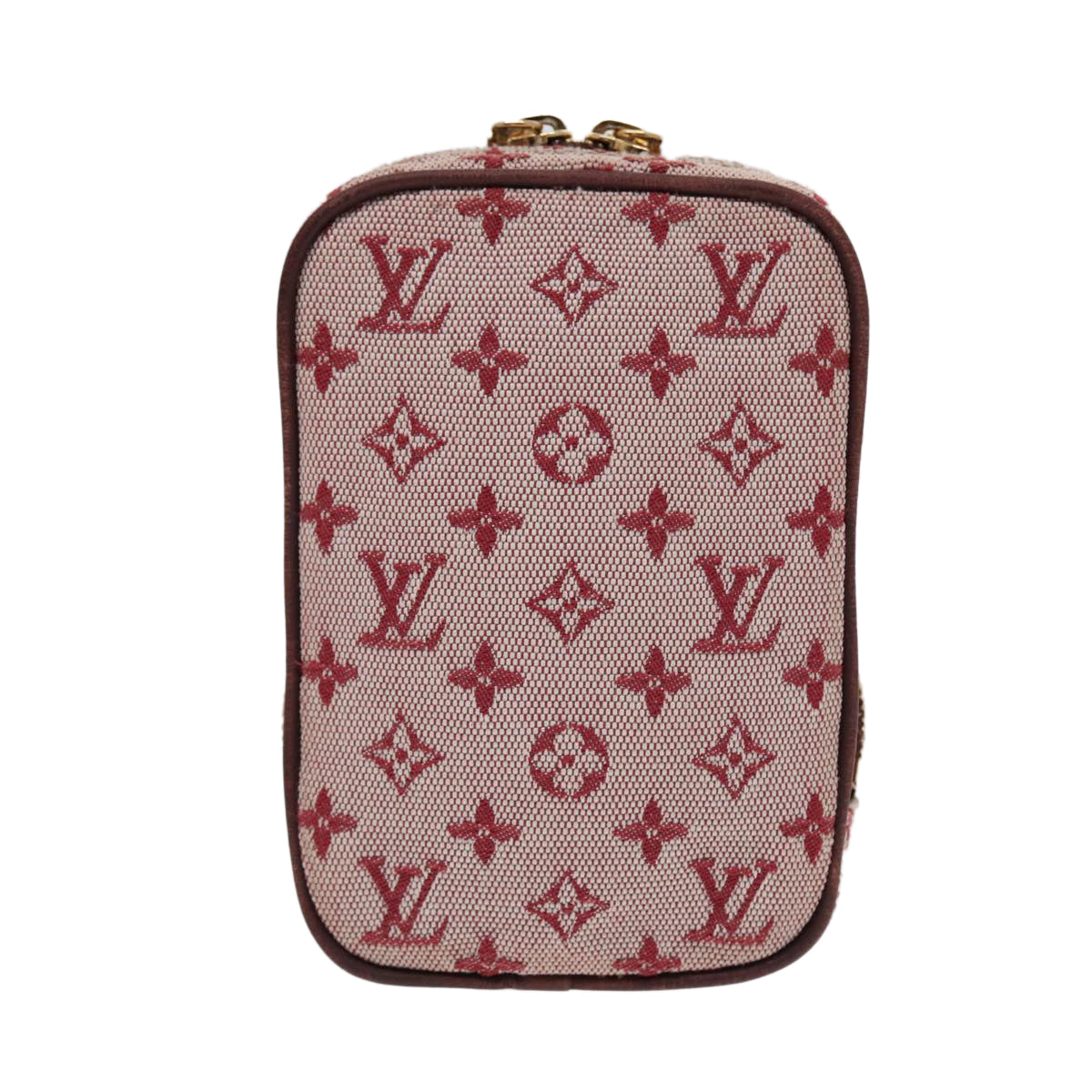 LOUIS VUITTON Monogram Mini Usu Digital Pouch Red M60001 LV 89538