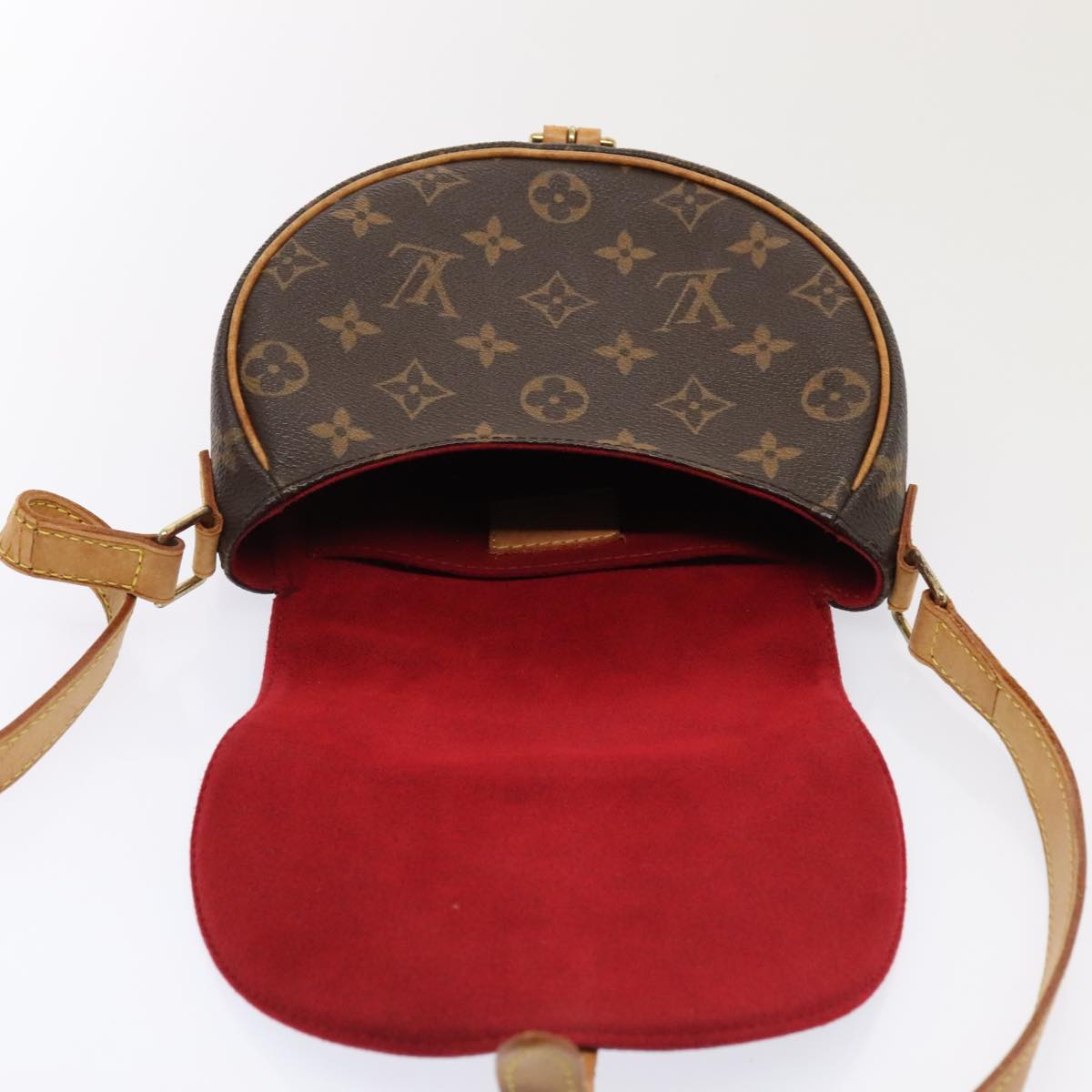 LOUIS VUITTON Monogram Tambourine Shoulder Bag M51179 LV 89543