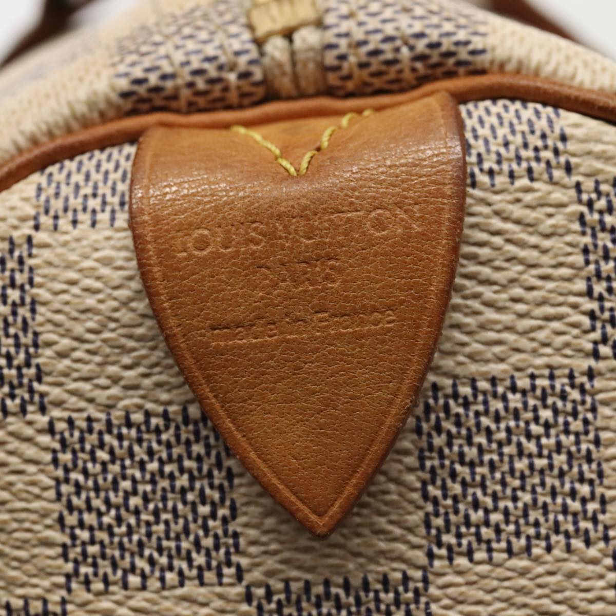 LOUIS VUITTON Damier Azur Speedy 30 Hand Bag N41533 LV 89549