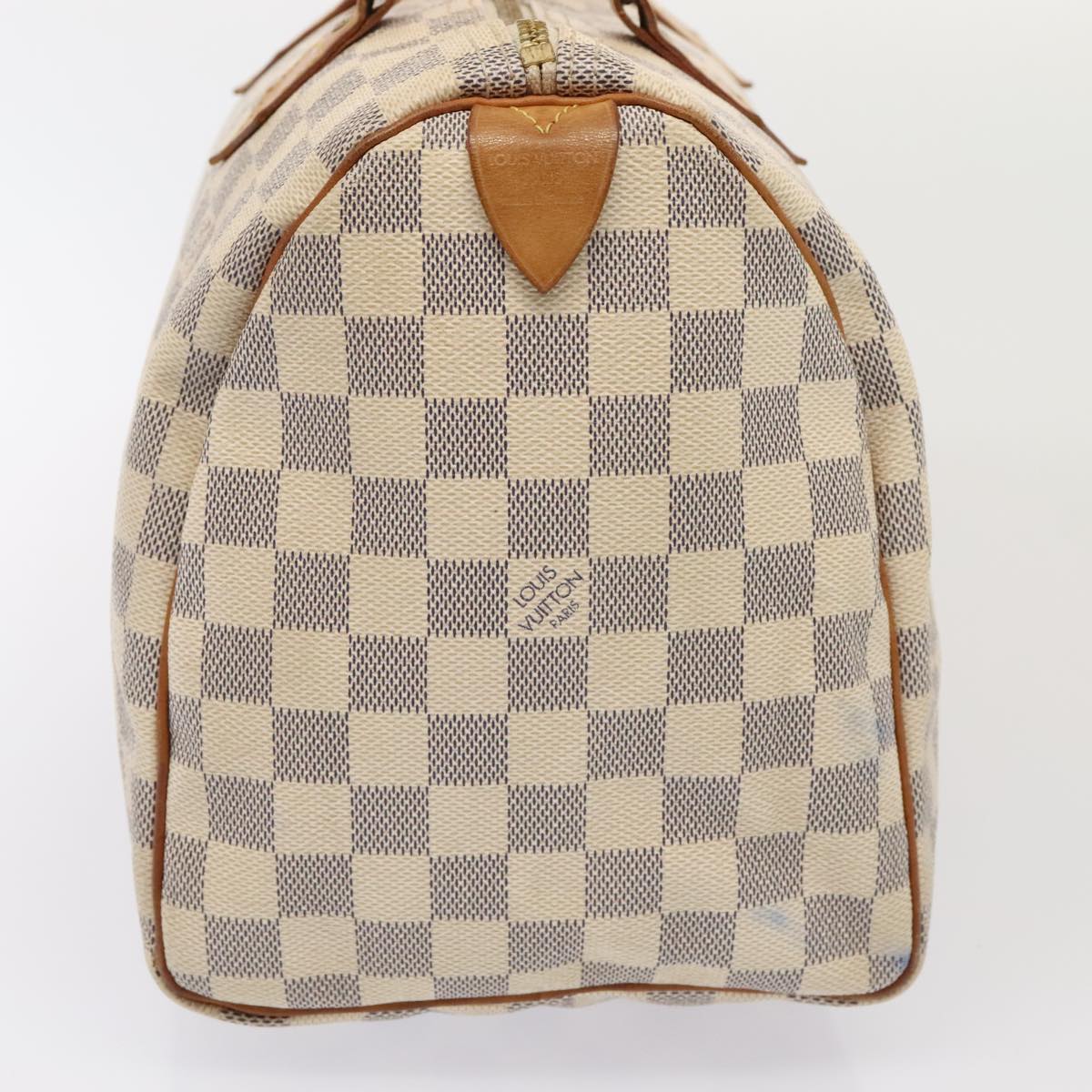LOUIS VUITTON Damier Azur Speedy 30 Hand Bag N41533 LV 89549