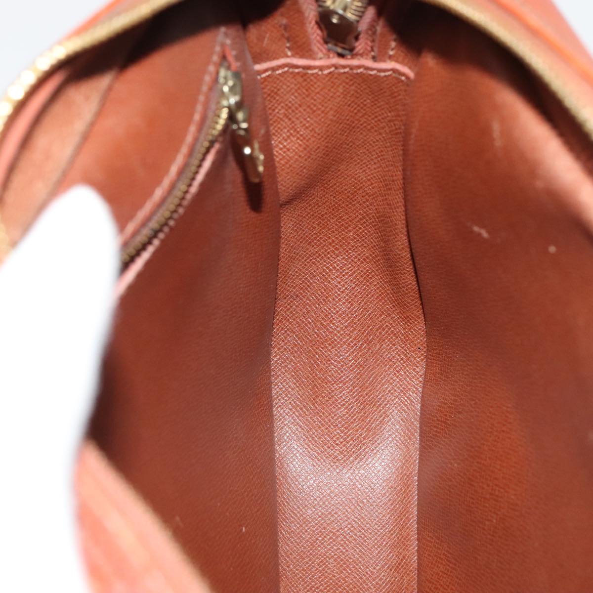 LOUIS VUITTON Epi Jeune FilleMM Shoulder Bag Brown M52153 LV 89553