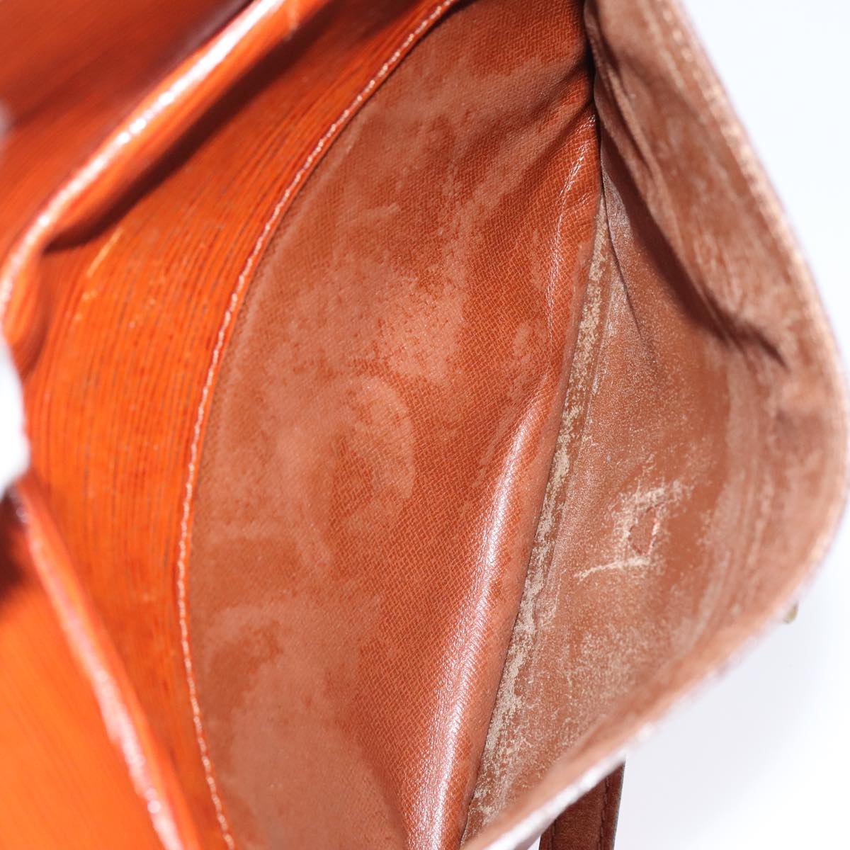 LOUIS VUITTON Epi Jeune FilleMM Shoulder Bag Brown M52153 LV 89553