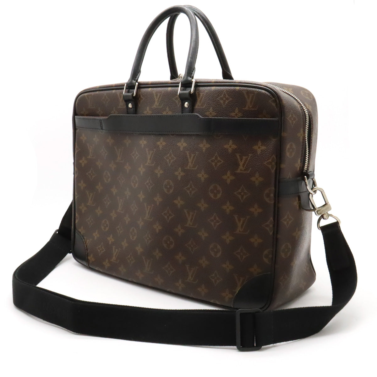 Louis Vuitton Monogram Maker PDV Port Documentary Voyager GM Business Bag 2WAY M40224