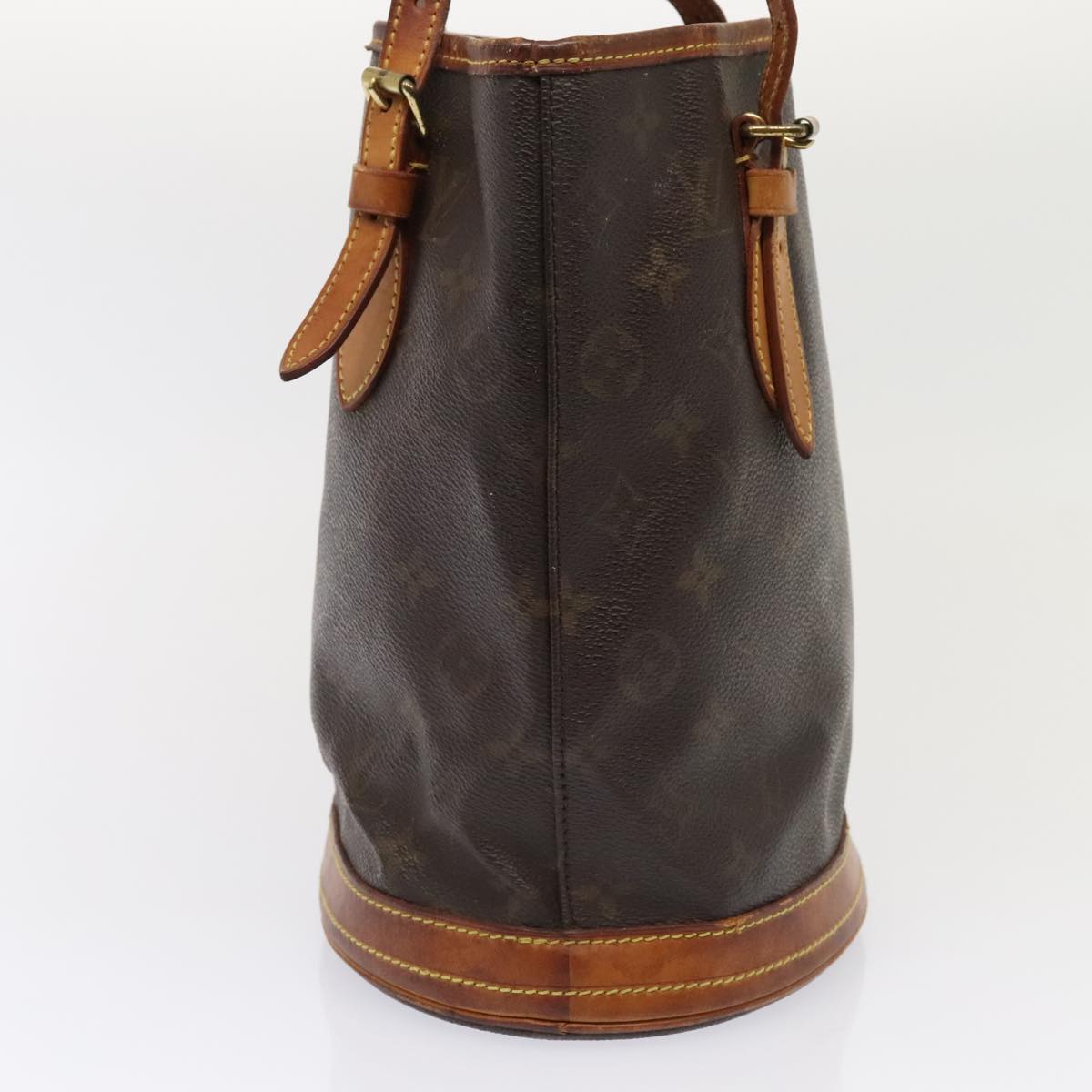 LOUIS VUITTON Monogram Bucket PM Shoulder Bag M42238 LV 89555
