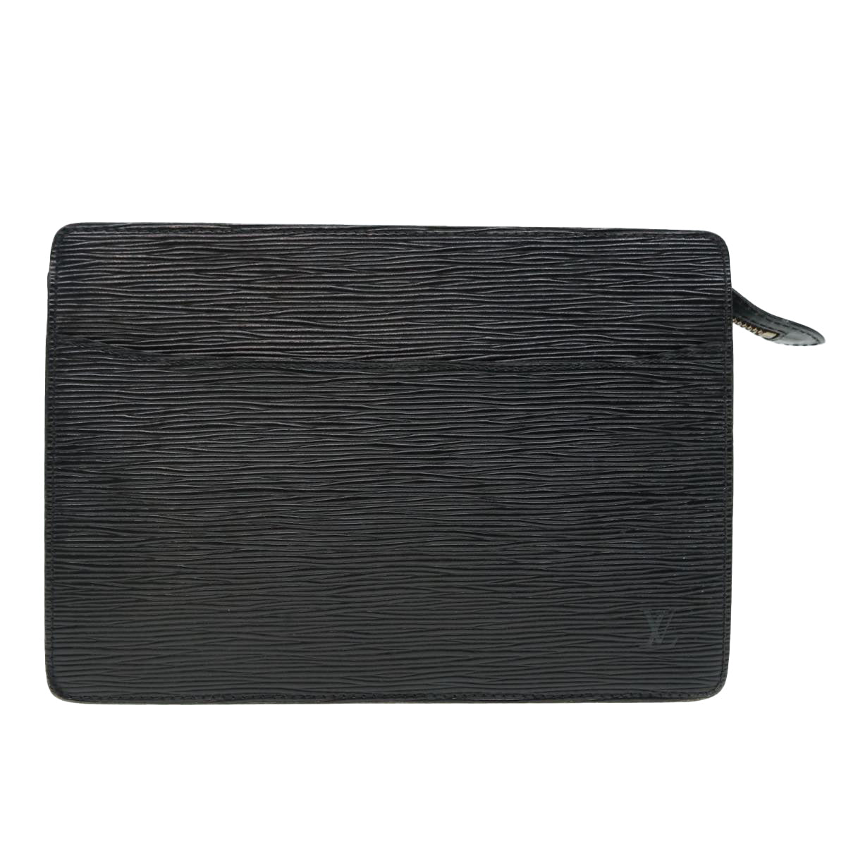 LOUIS VUITTON Epi Pochette Homme Clutch Bag Black Noir M52522 LV 89556