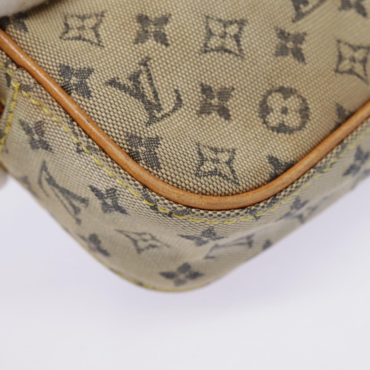 LOUIS VUITTON Monogram Mini Juliet MM Shoulder Bag Blue M92004 LV 89558