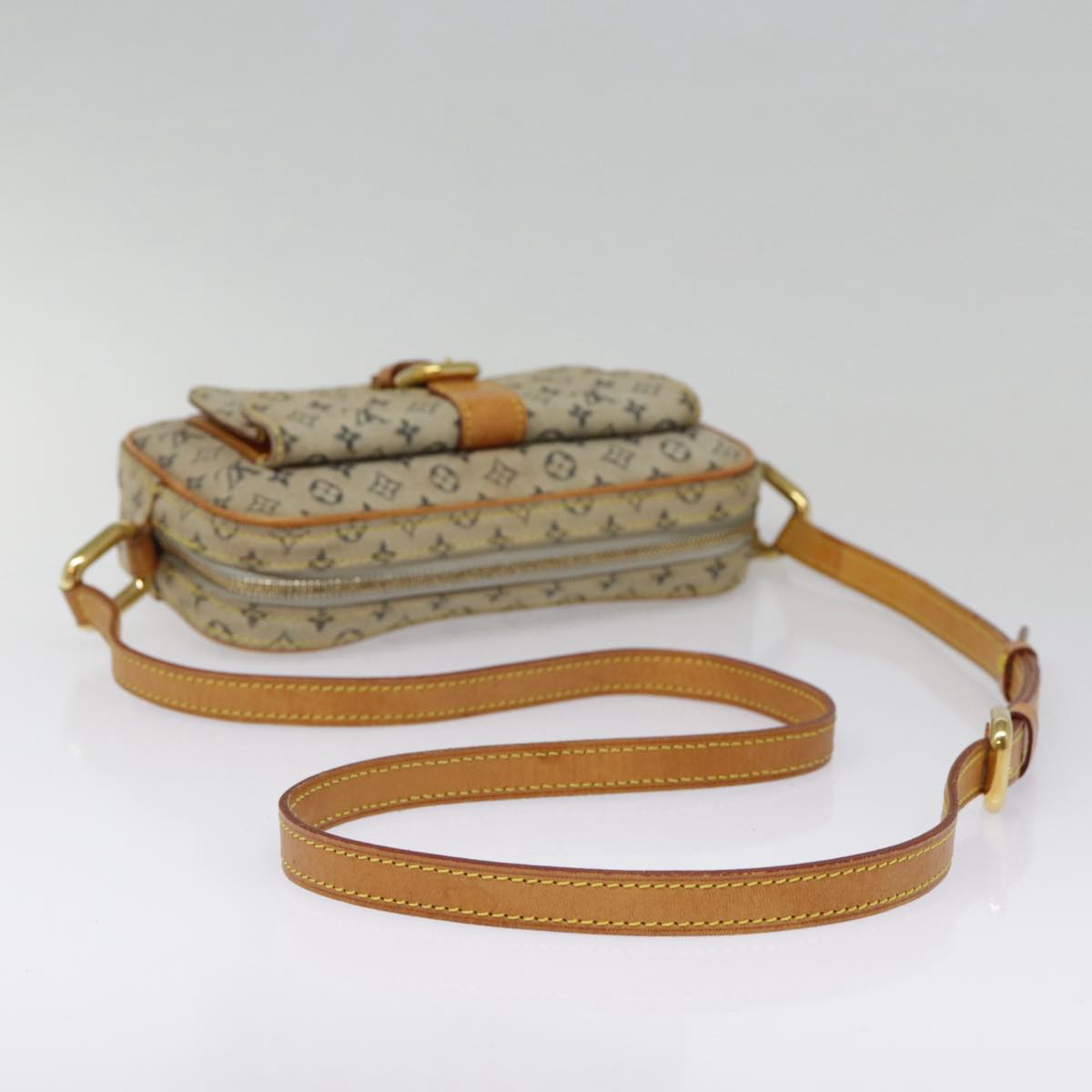 LOUIS VUITTON Monogram Mini Juliet MM Shoulder Bag Blue M92004 LV 89558