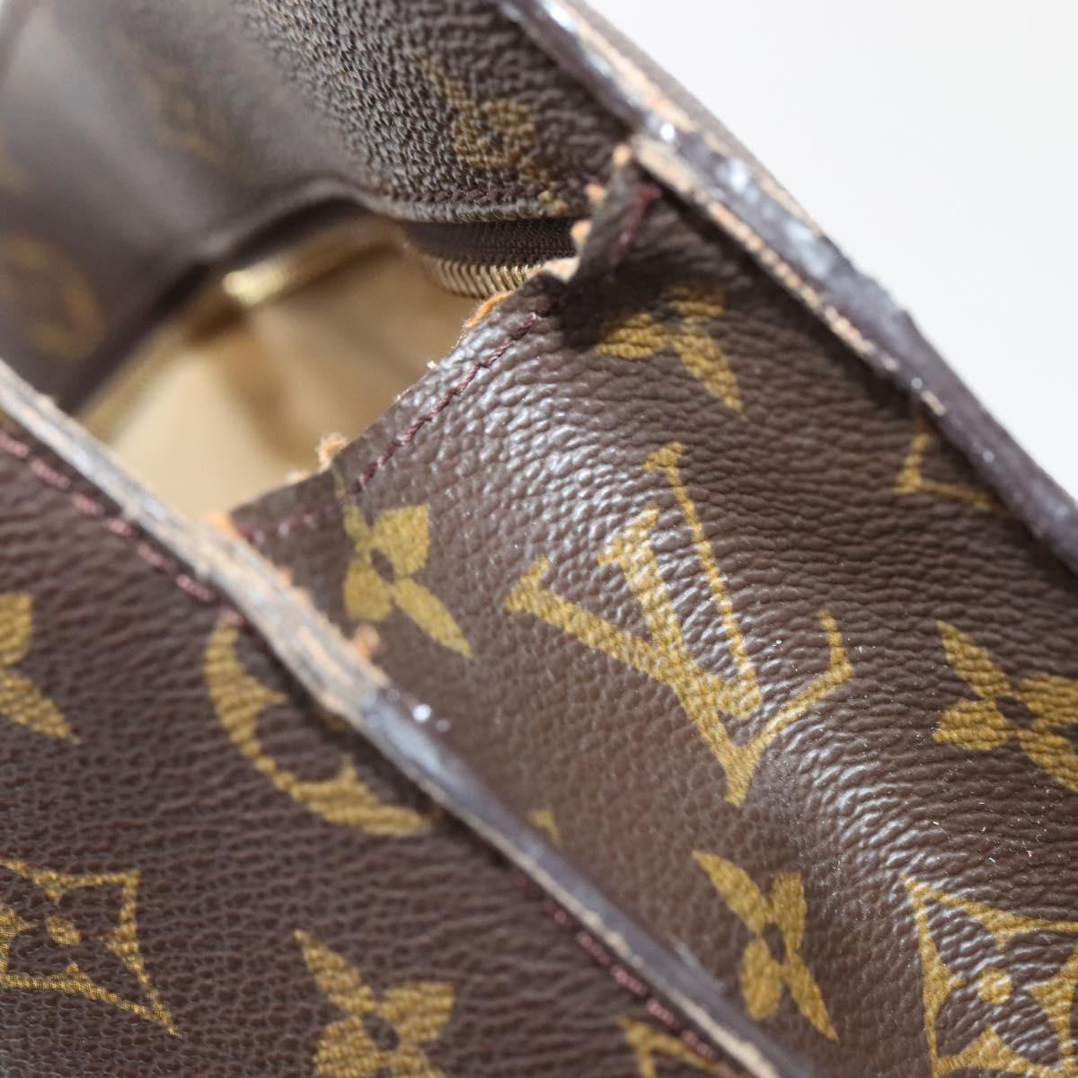 LOUIS VUITTON Monogram Babylone Tote Bag M51102 LV 89563