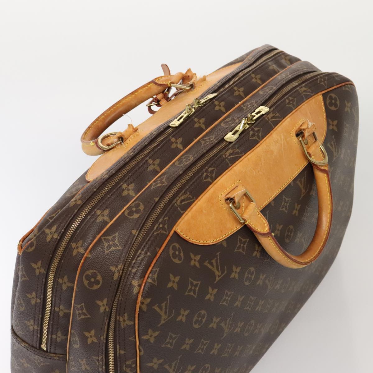 LOUIS VUITTON Monogram Alize de Poche Boston Bag 2way M41392 LV 89570