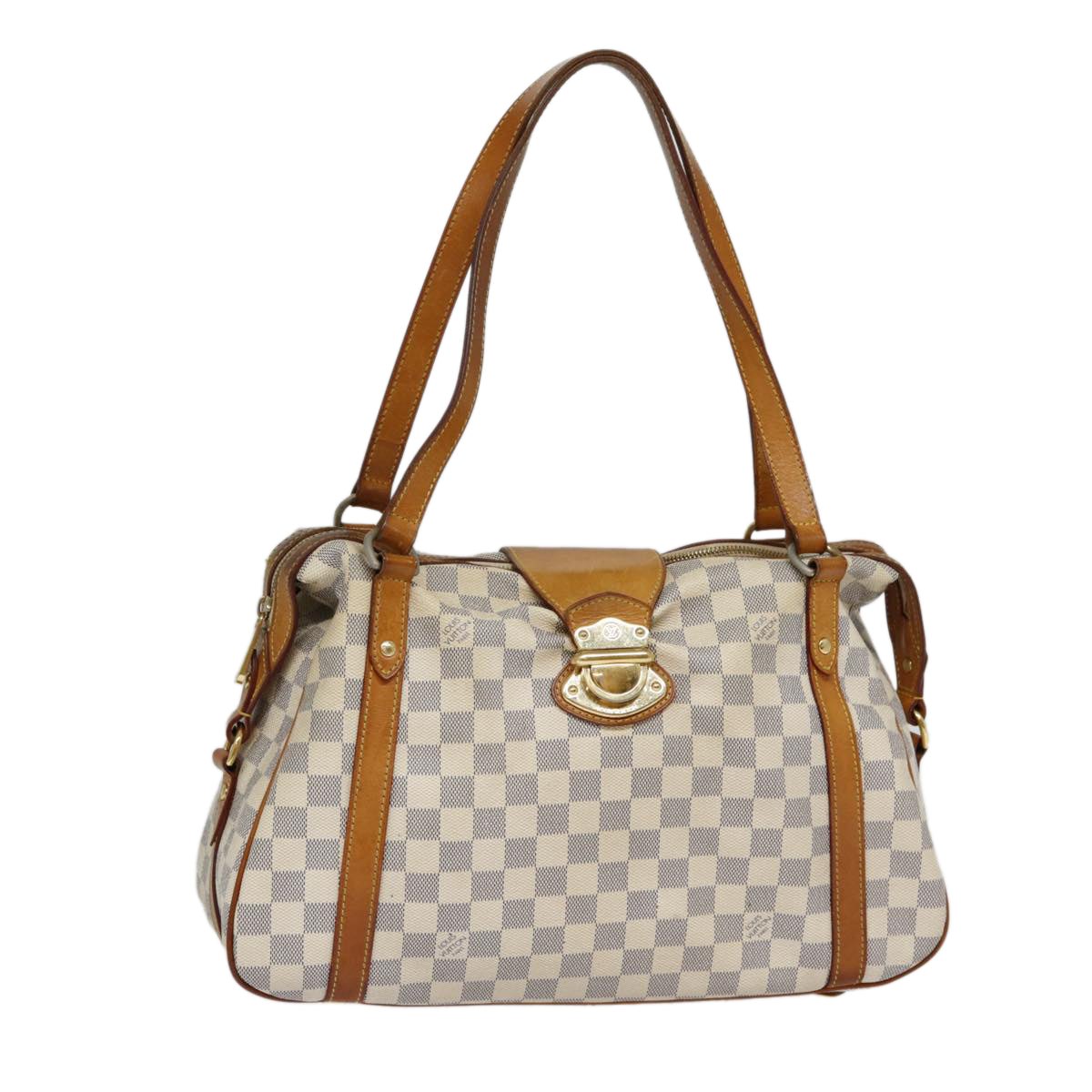 LOUIS VUITTON Damier Azur Stresa PM Tote Bag M51188 LV 89573