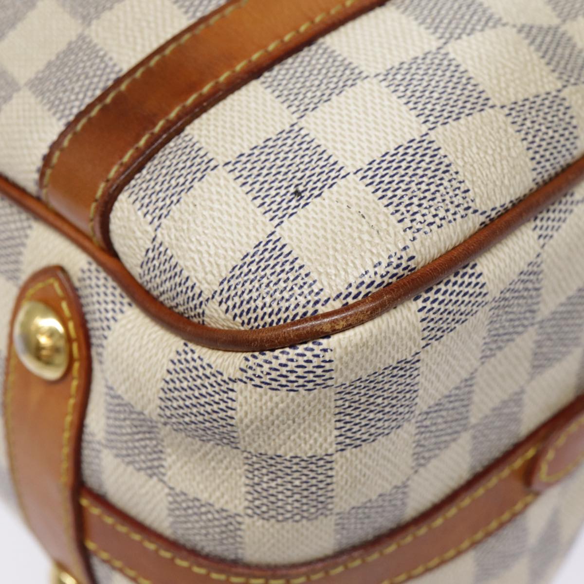 LOUIS VUITTON Damier Azur Stresa PM Tote Bag M51188 LV 89573