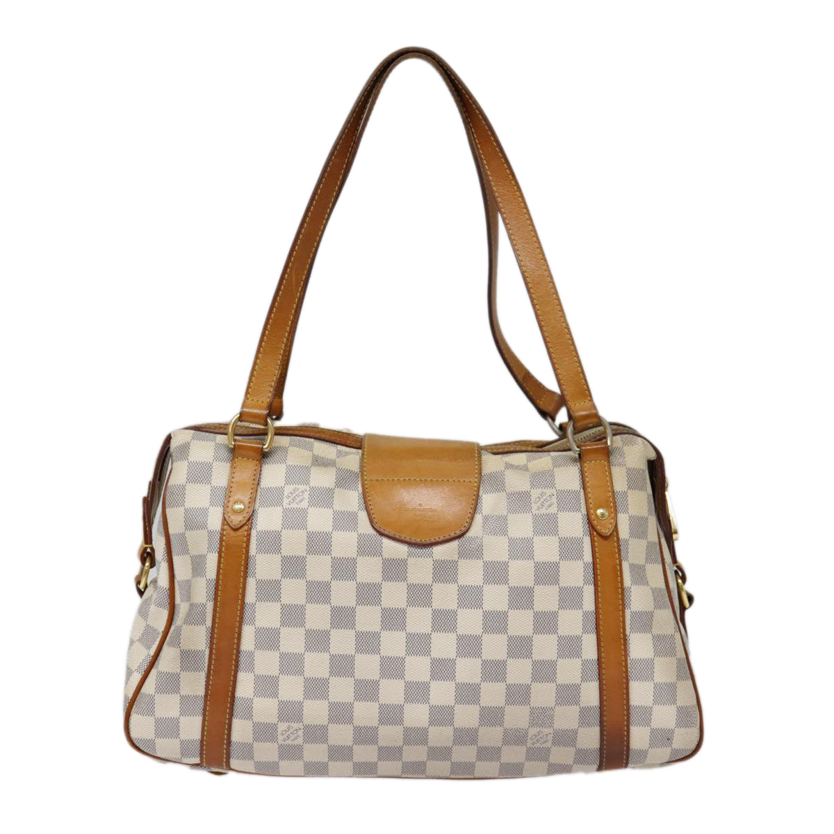 LOUIS VUITTON Damier Azur Stresa PM Tote Bag M51188 LV 89573