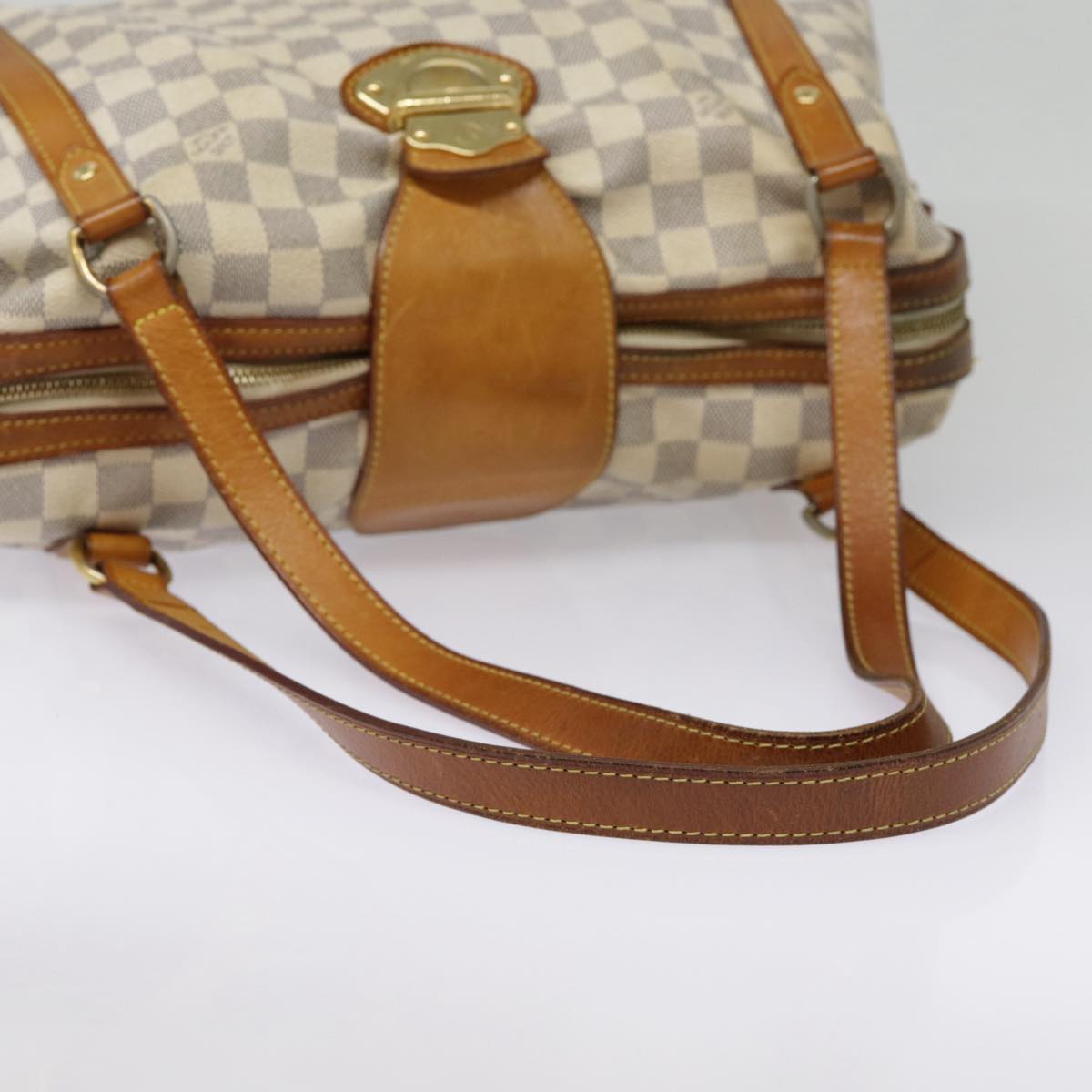 LOUIS VUITTON Damier Azur Stresa PM Tote Bag M51188 LV 89573
