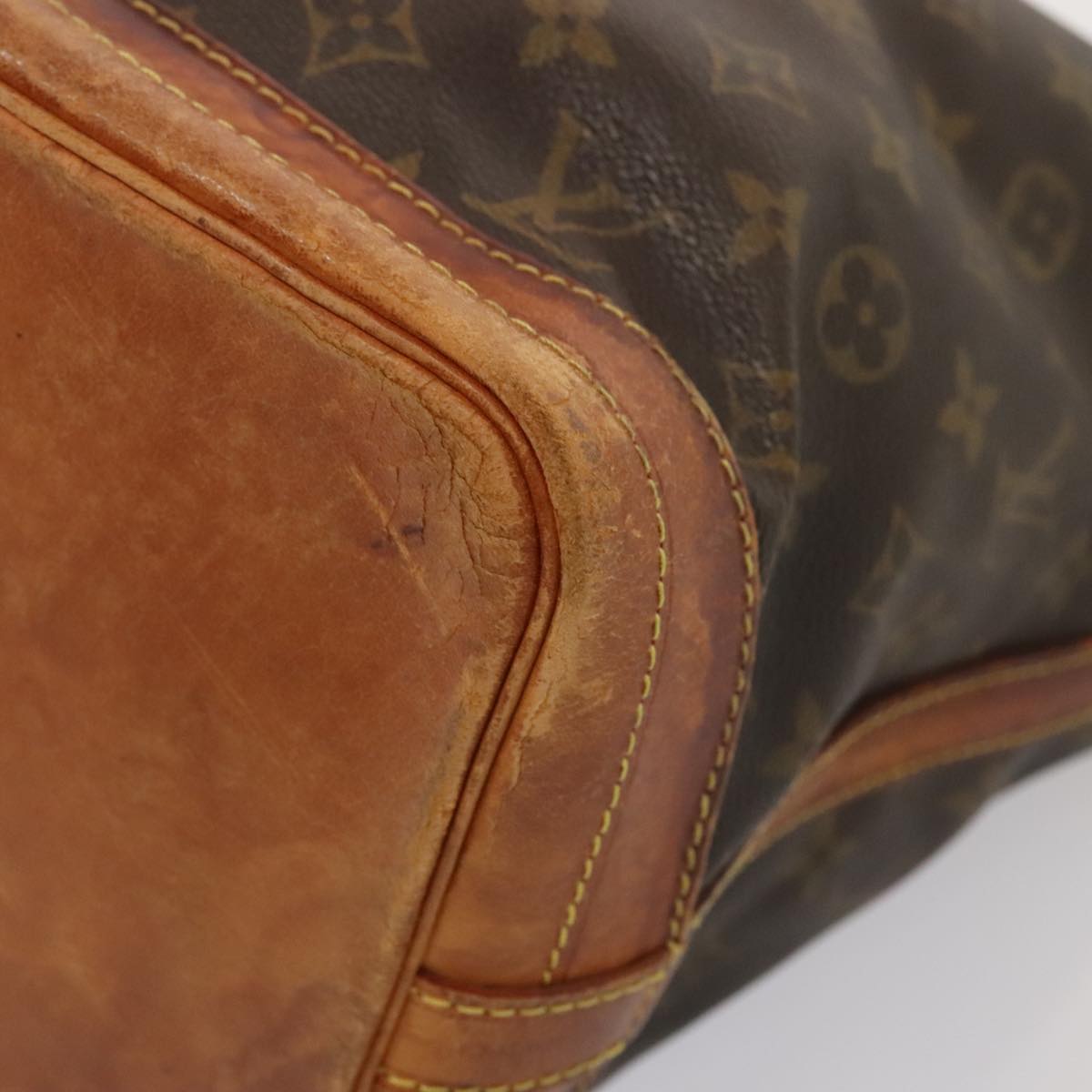 LOUIS VUITTON Monogram Noe Shoulder Bag M42224 LV 89581