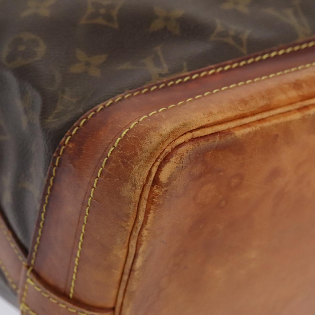 LOUIS VUITTON Monogram Noe Shoulder Bag M42224 LV 89581