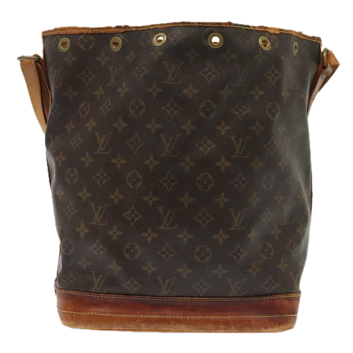 LOUIS VUITTON Monogram Noe Shoulder Bag M42224 LV 89581