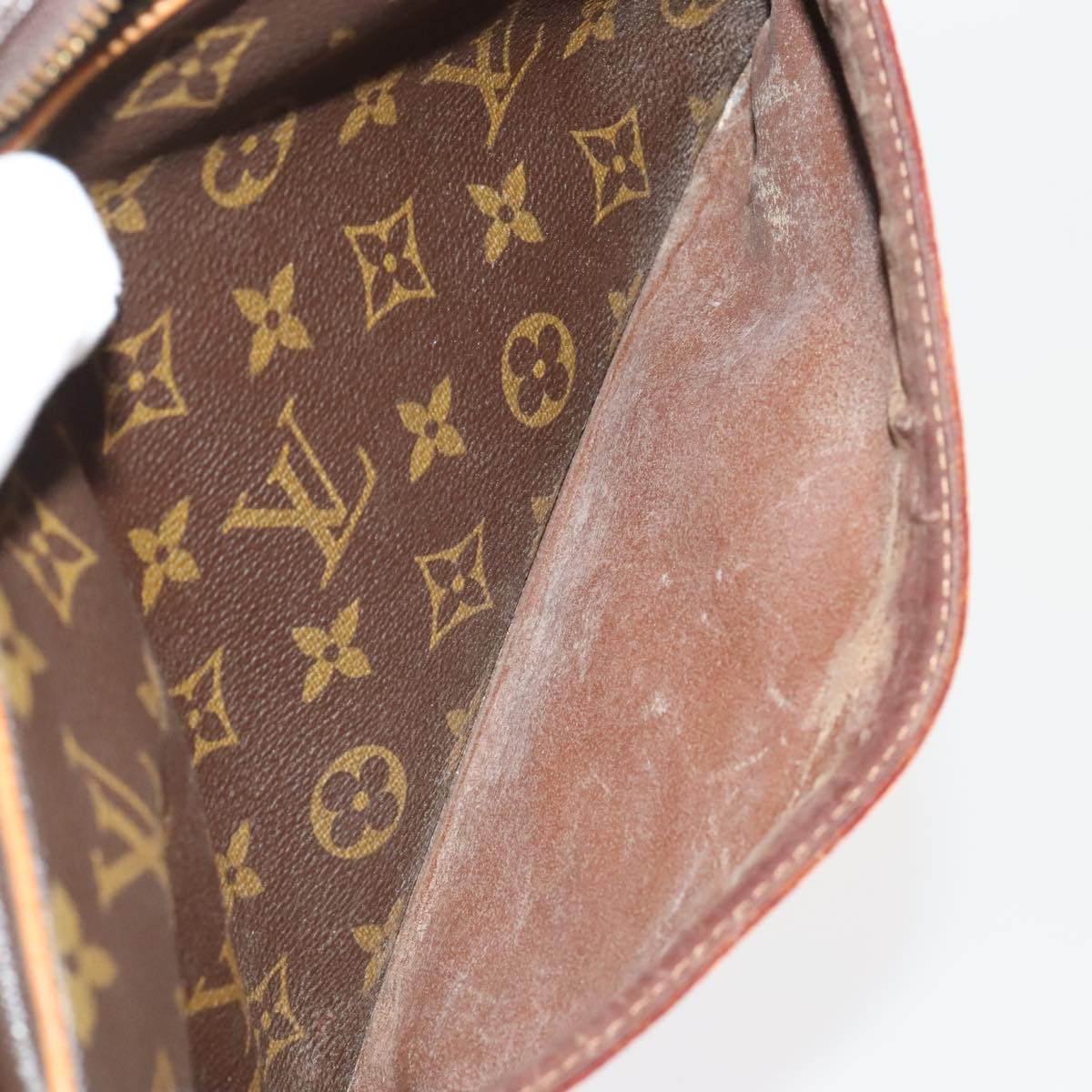 LOUIS VUITTON Monogram Compiegne 28 Clutch Bag M51845 LV 89582