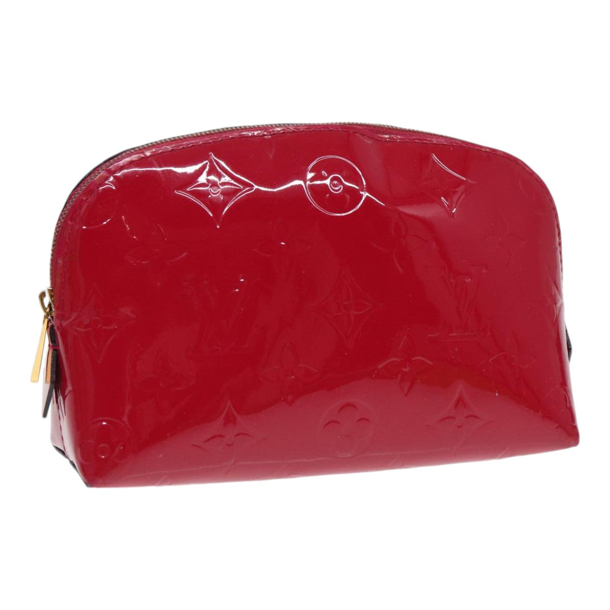 LOUIS VUITTON Monogram Vernis Pochette Cosmetic Pouch M90009 LV 89589