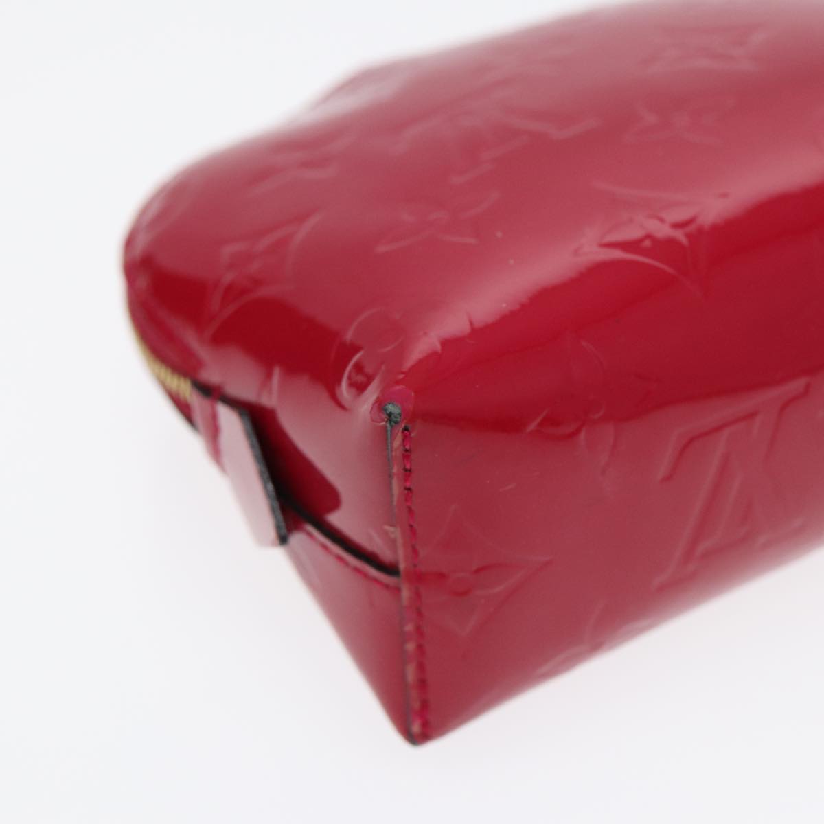LOUIS VUITTON Monogram Vernis Pochette Cosmetic Pouch M90009 LV 89589