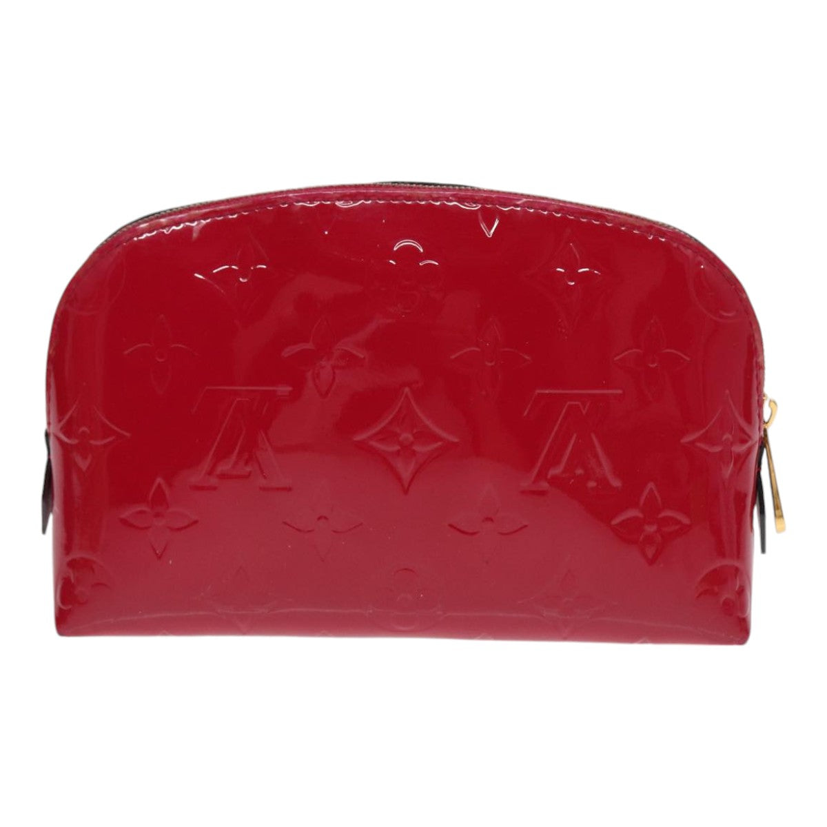 LOUIS VUITTON Monogram Vernis Pochette Cosmetic Pouch M90009 LV 89589
