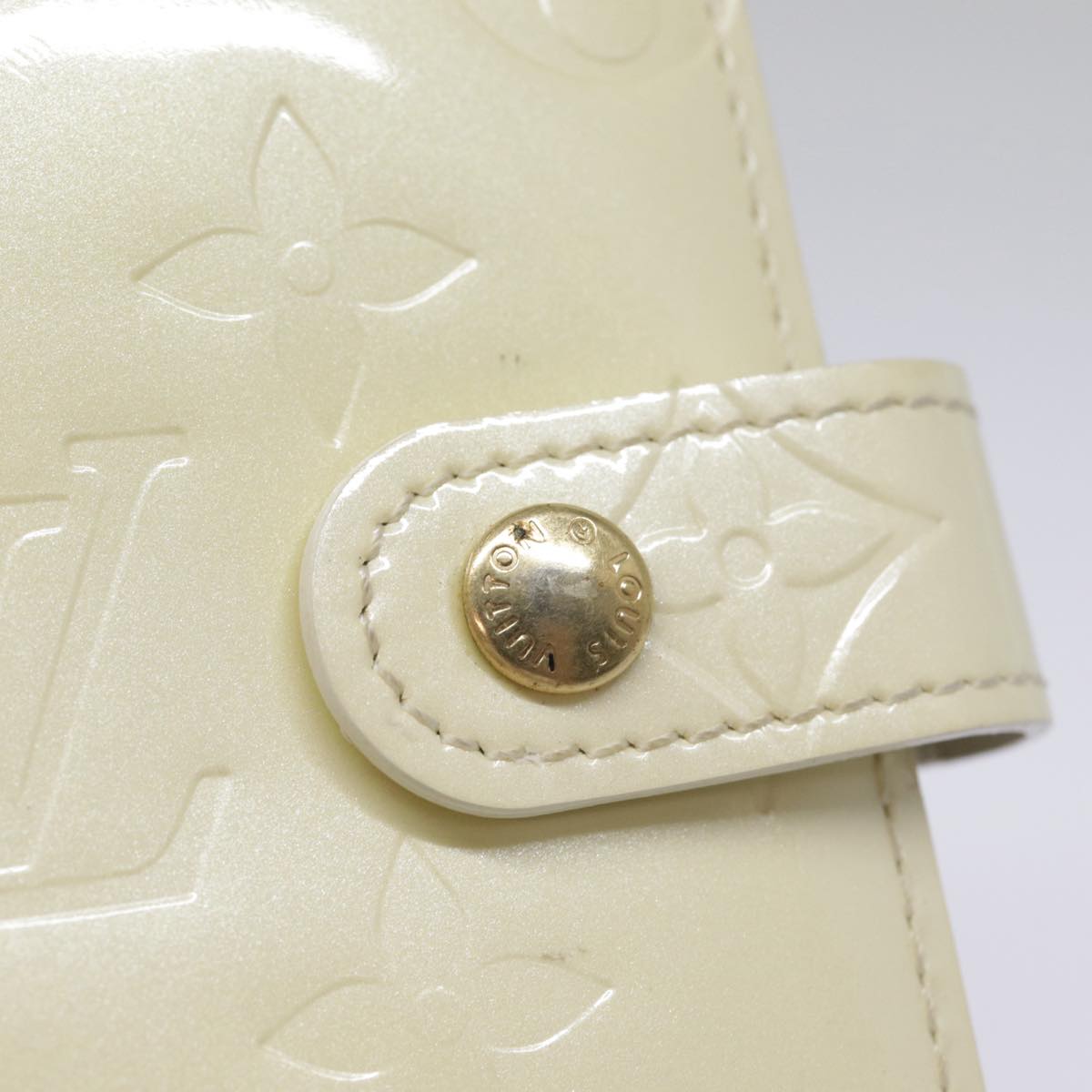 LOUIS VUITTON Monogram Vernis Agenda PM Day Planner Cover R21009 LV 89595