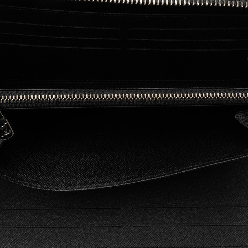 Louis Vuitton Monogram Zippie Organizer NM Roundfassner Long Wallet M82081 Eclipse Black PVC Leather  Louis Vuitton