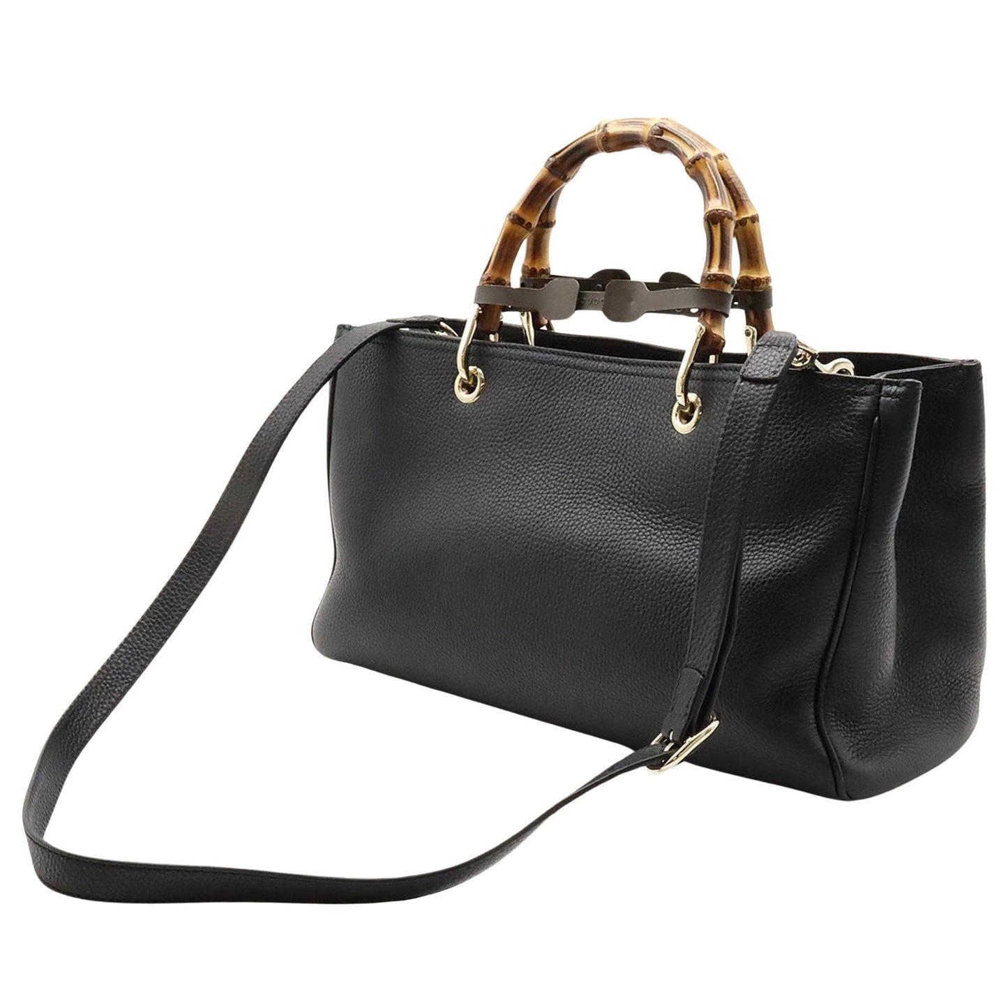 Luxury Gucci Trending 2025 Bamboo  Leather Tote Bag ()