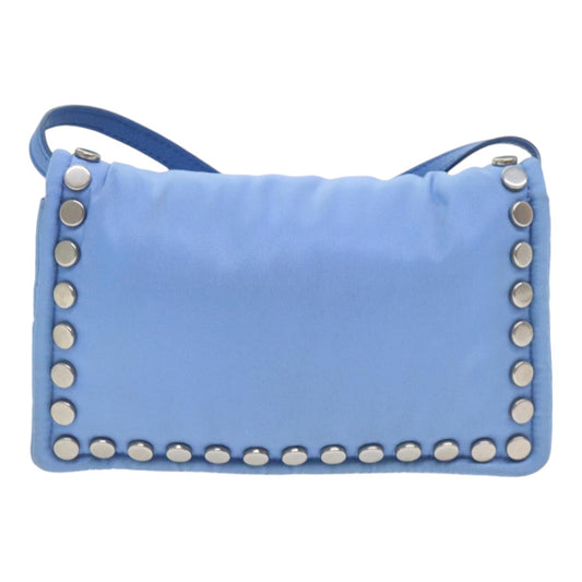 Luxury Prada Shoulder Bag Nylon Blue  89790