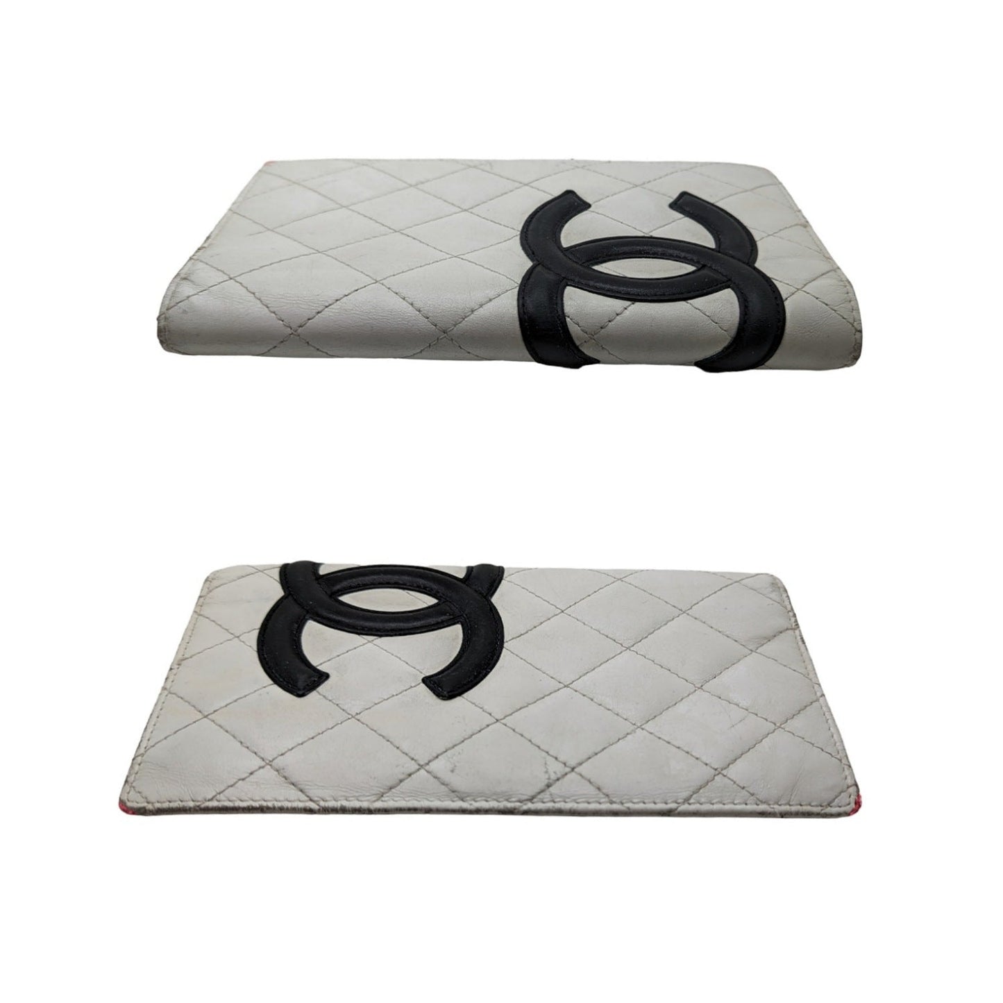 Luxury Chanel bag Vintage Ligne Cambon Yen Continental Wallet