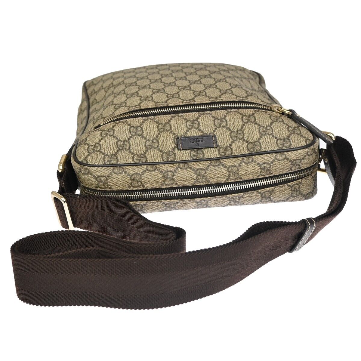 Gucci Gg Plus  Canvas Shoulder Bag ()