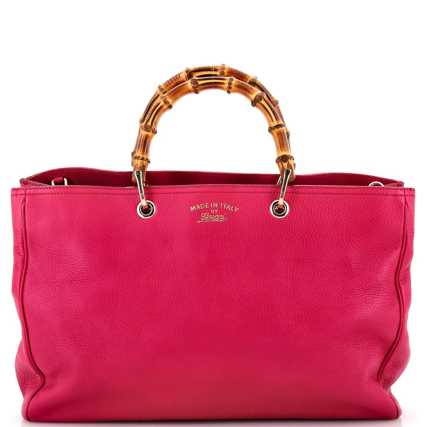 Luxury Gucci Trending 2025 Bamboo Shopper Tote Leather Large