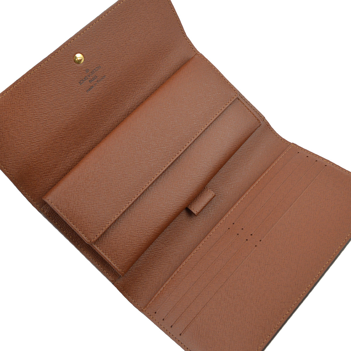Louis Vuitton 2006 Monogram Portefeuille International Wallet M61217