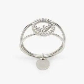 Luxury FendiFF DIAMOND RING