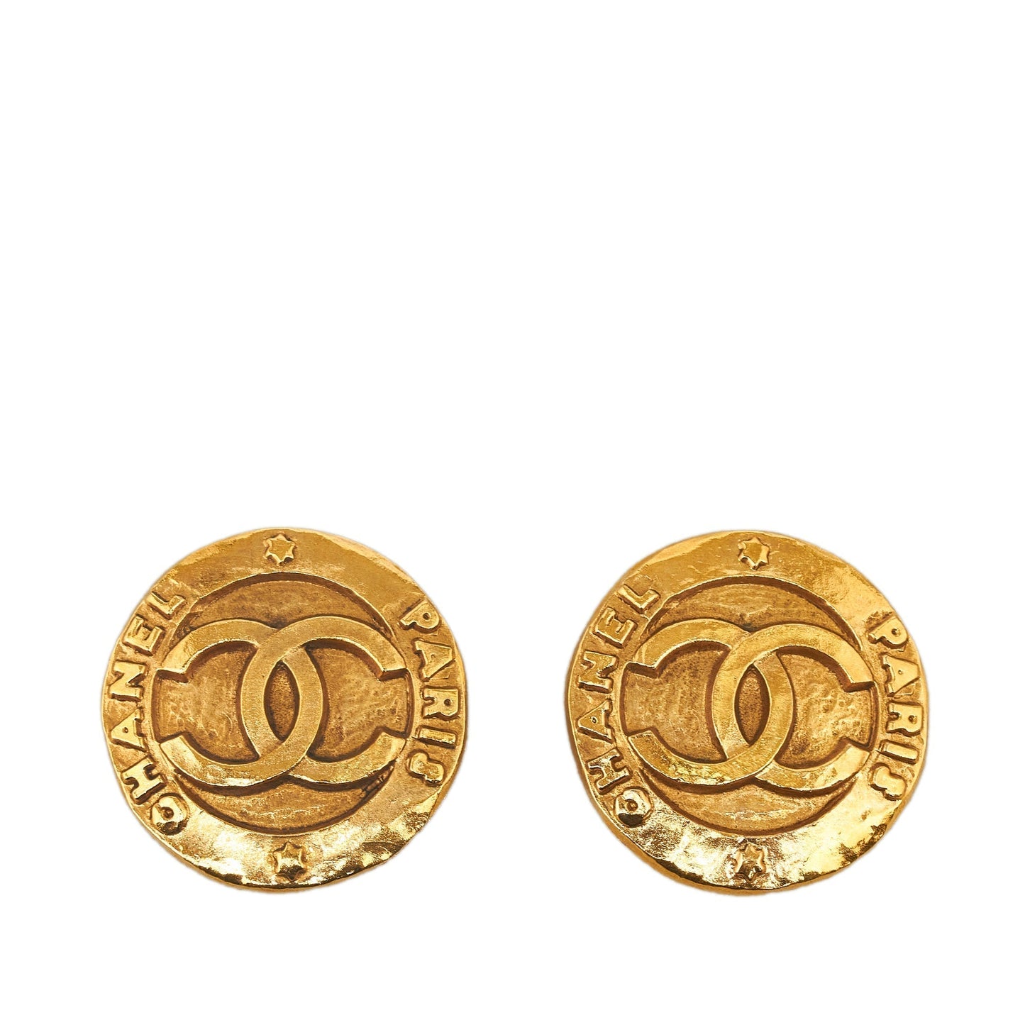 Luxury Chanel CC Clip On Earrings Costume Earrings
