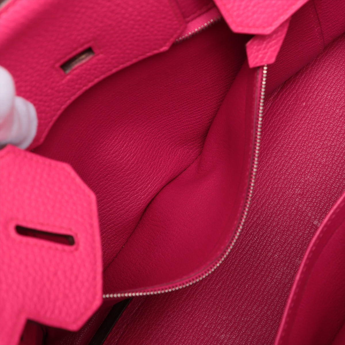 Luxury Hermes Birkin 30 Taurillon Clemence Rose