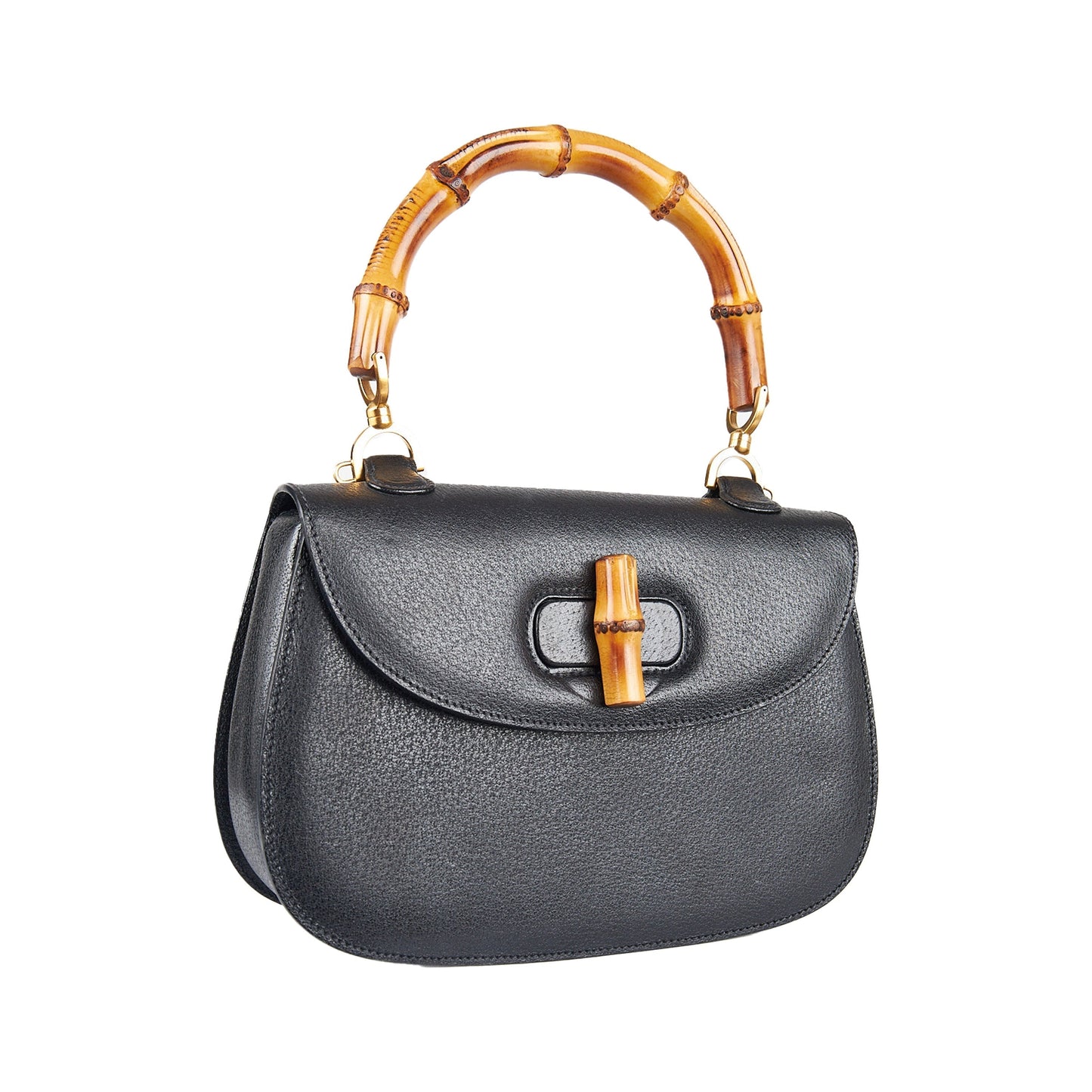 Vintage Luxury Gucci Trending 2025 1947 Bamboo Bag - '90s
