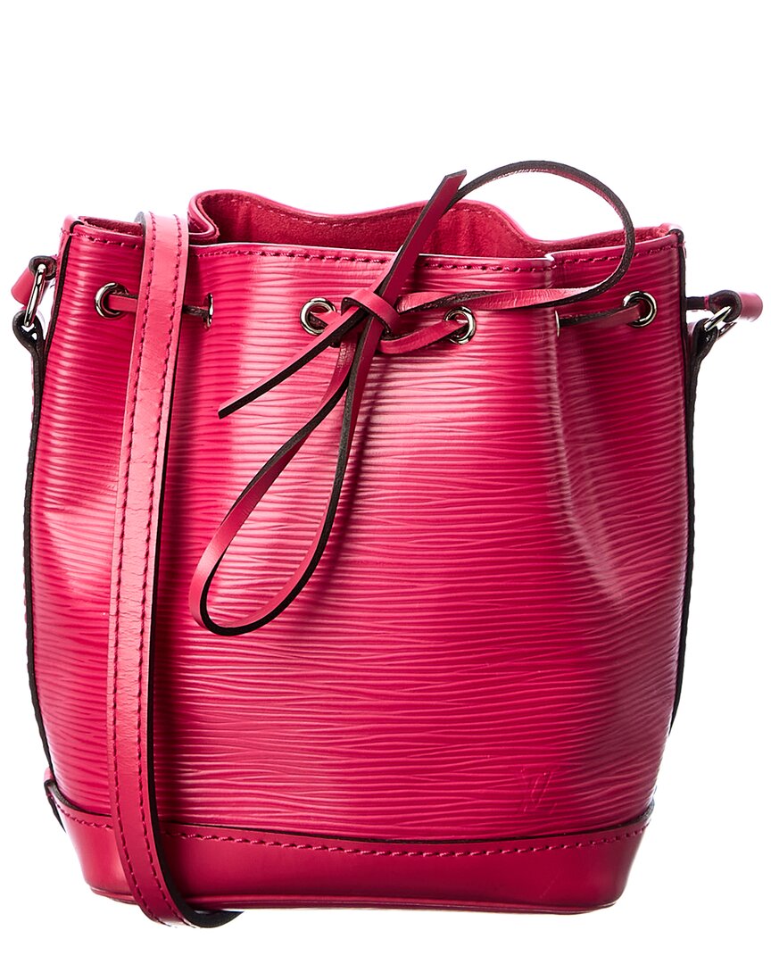 Louis Vuitton Pink Leather Nano Noe ( )