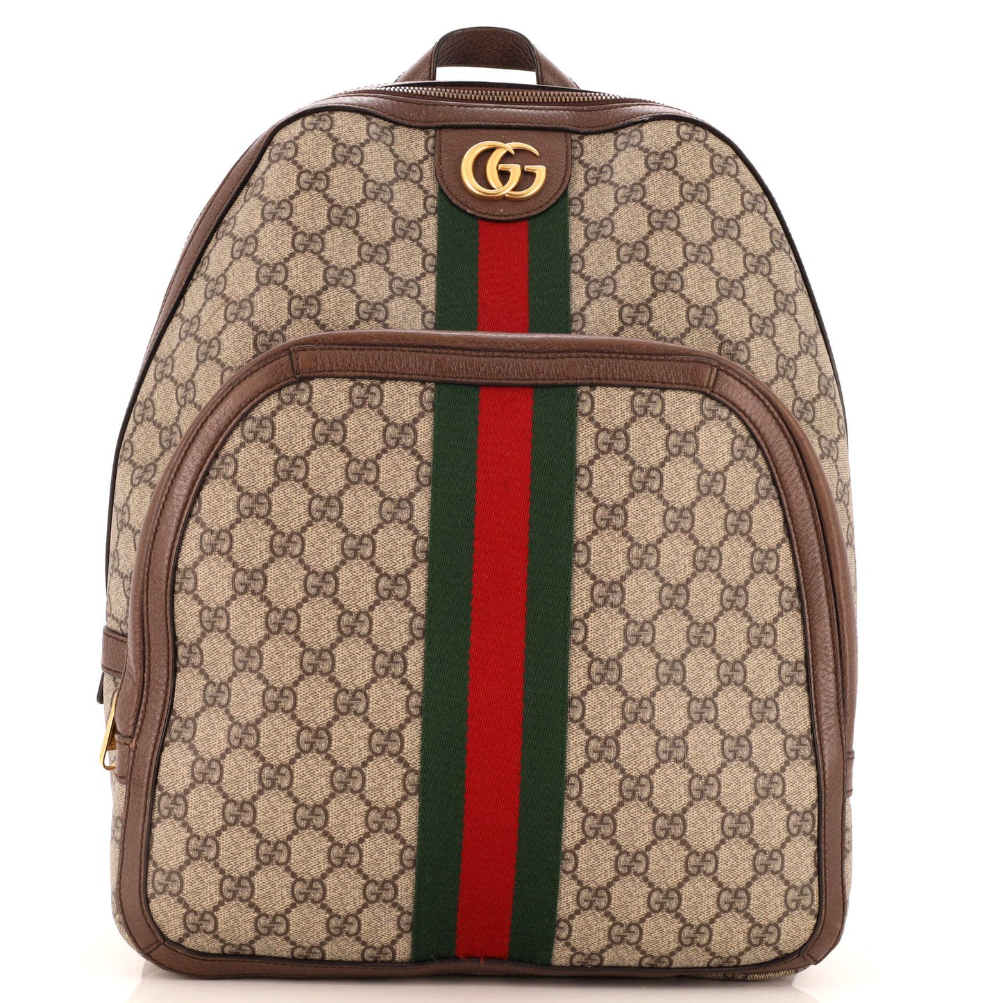 Luxury Gucci Trending 2025 Ophidia Backpack GG Coated Canvas Medium