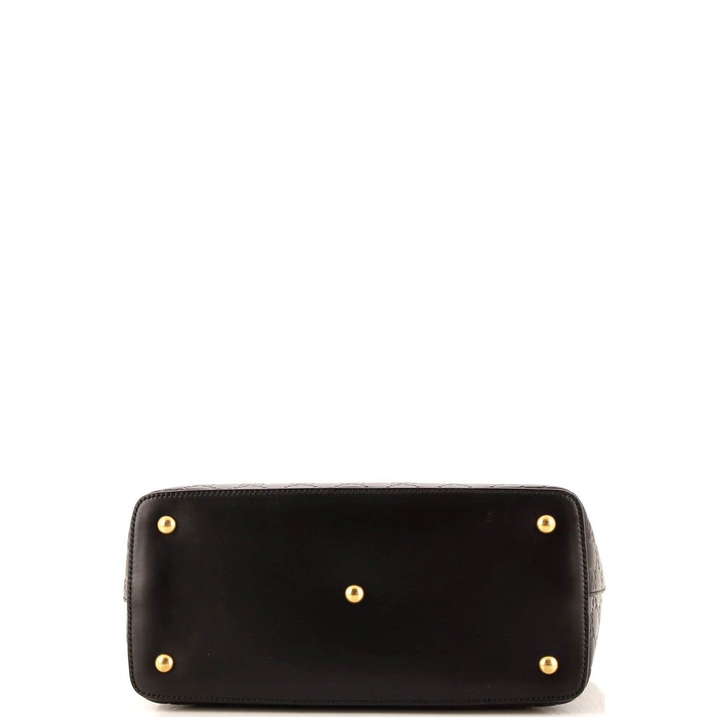 Signature Fold Over Tote Guccissima Leather Medium