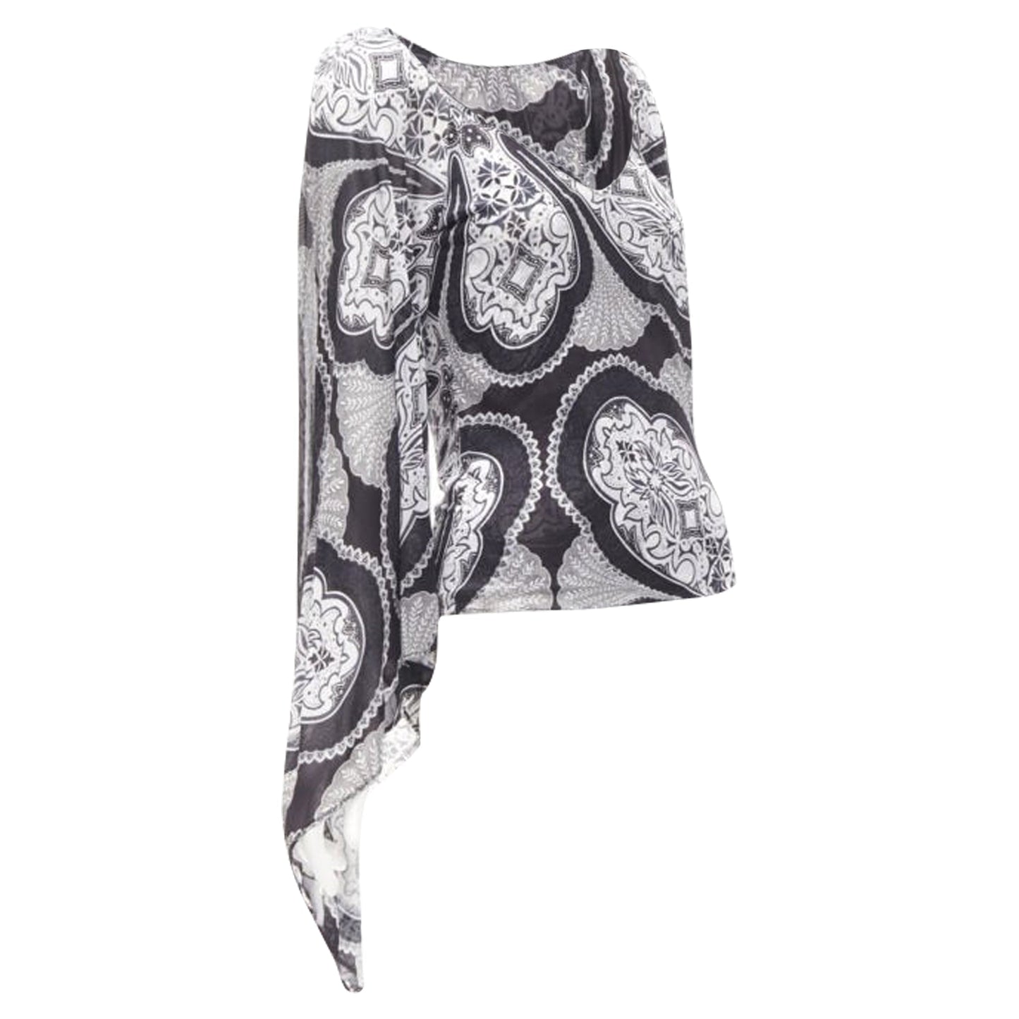 Gucci paisley print kimono sleeve blouse