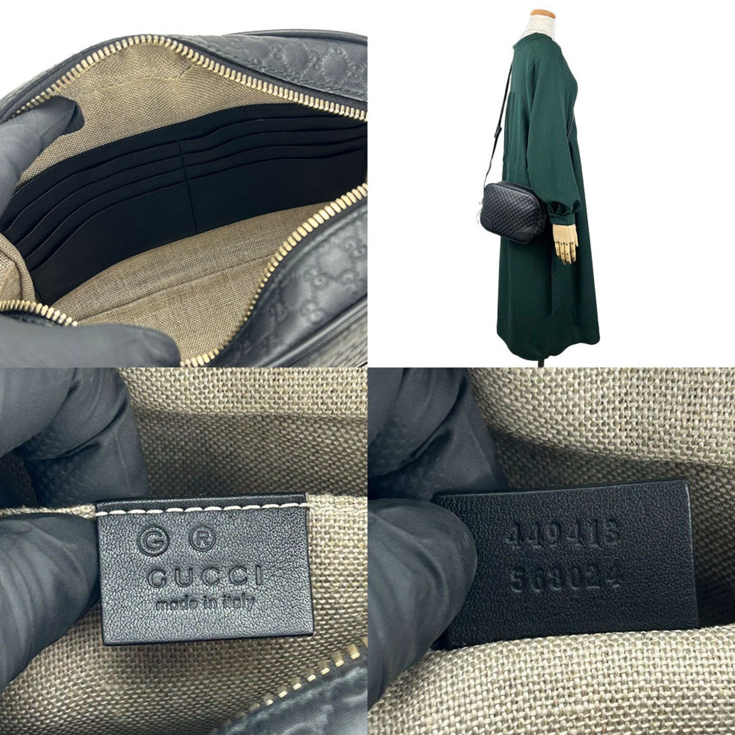 Luxury Gucci Trending 2025 Luxury Gucci Trending 2025ssima  Leather Shopper Bag ()
