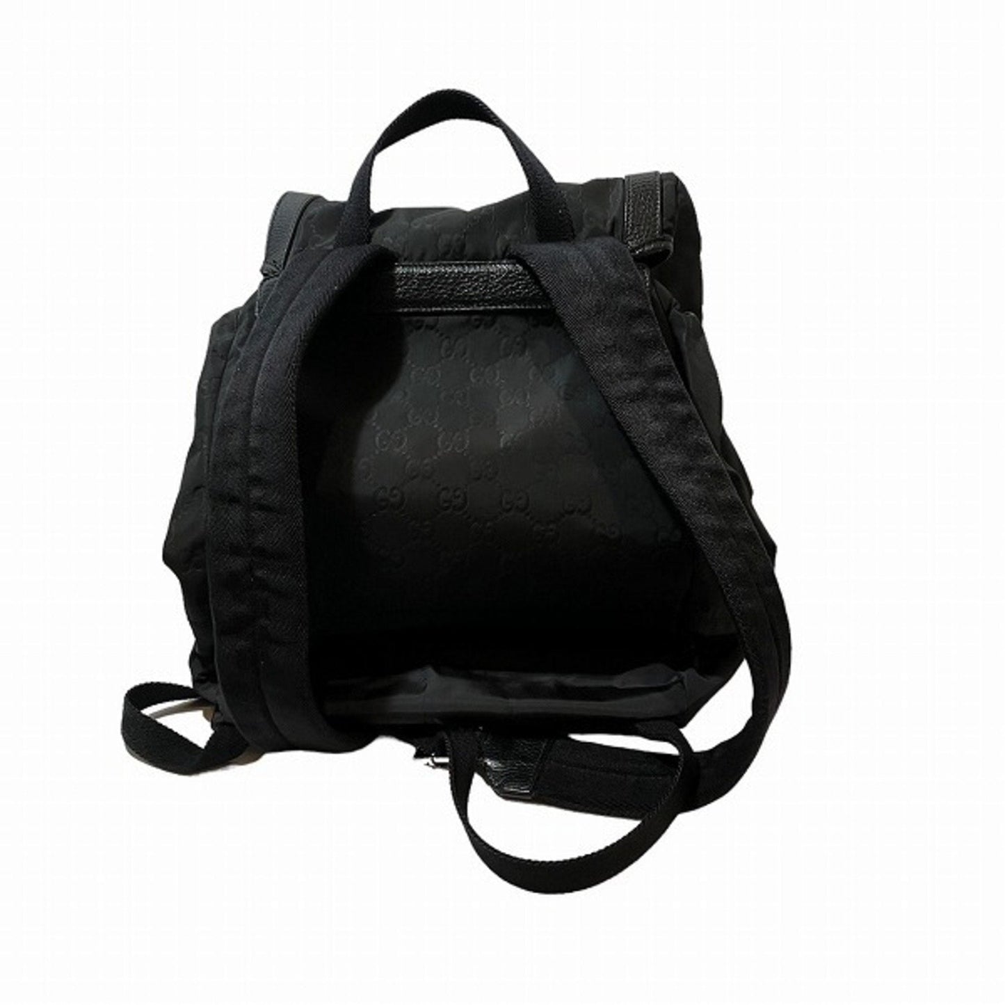 Luxury Gucci Trending 2025 Gg Nylon  Synthetic Backpack Bag ()