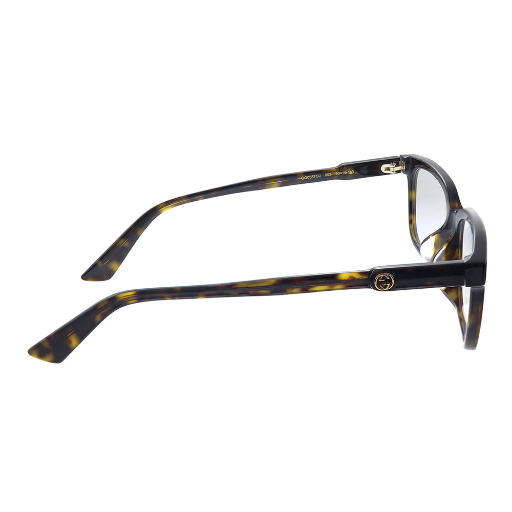 Gucci  GG 0557OJ 002 Womens Rectangle Eyeglasses 53mm