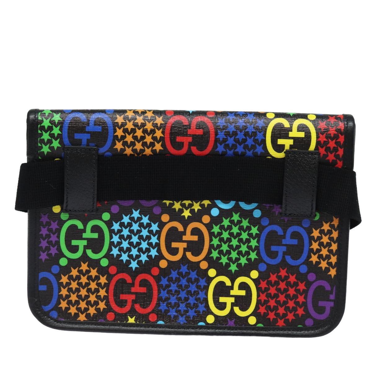 Luxury Gucci Trending 2025 Psychedelic  Canvas Shoulder Bag ()